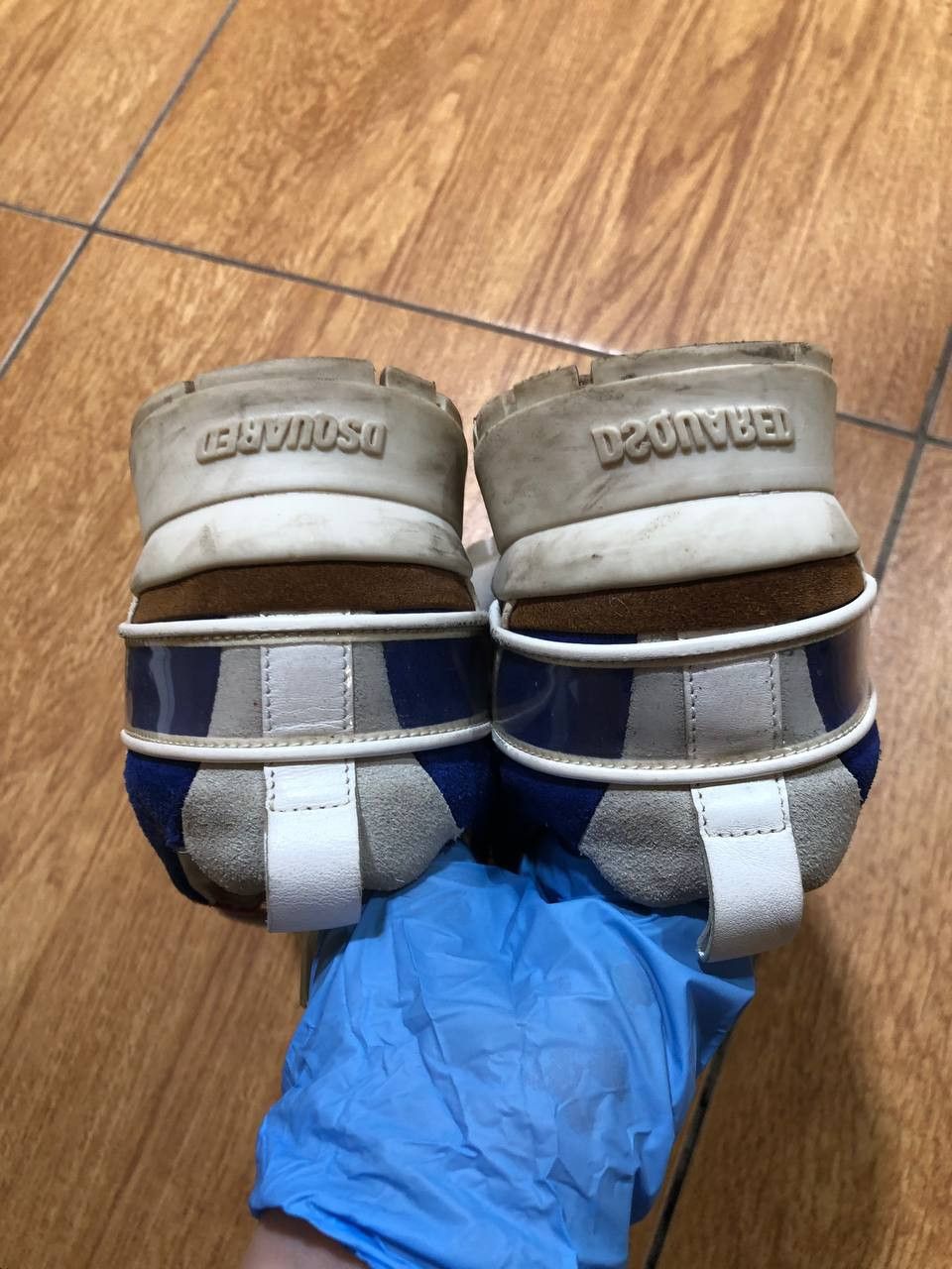 Dsquared2 DSQUARED2 Leather Sneakers trainers Size US 6 / IT 36 - 4 Thumbnail