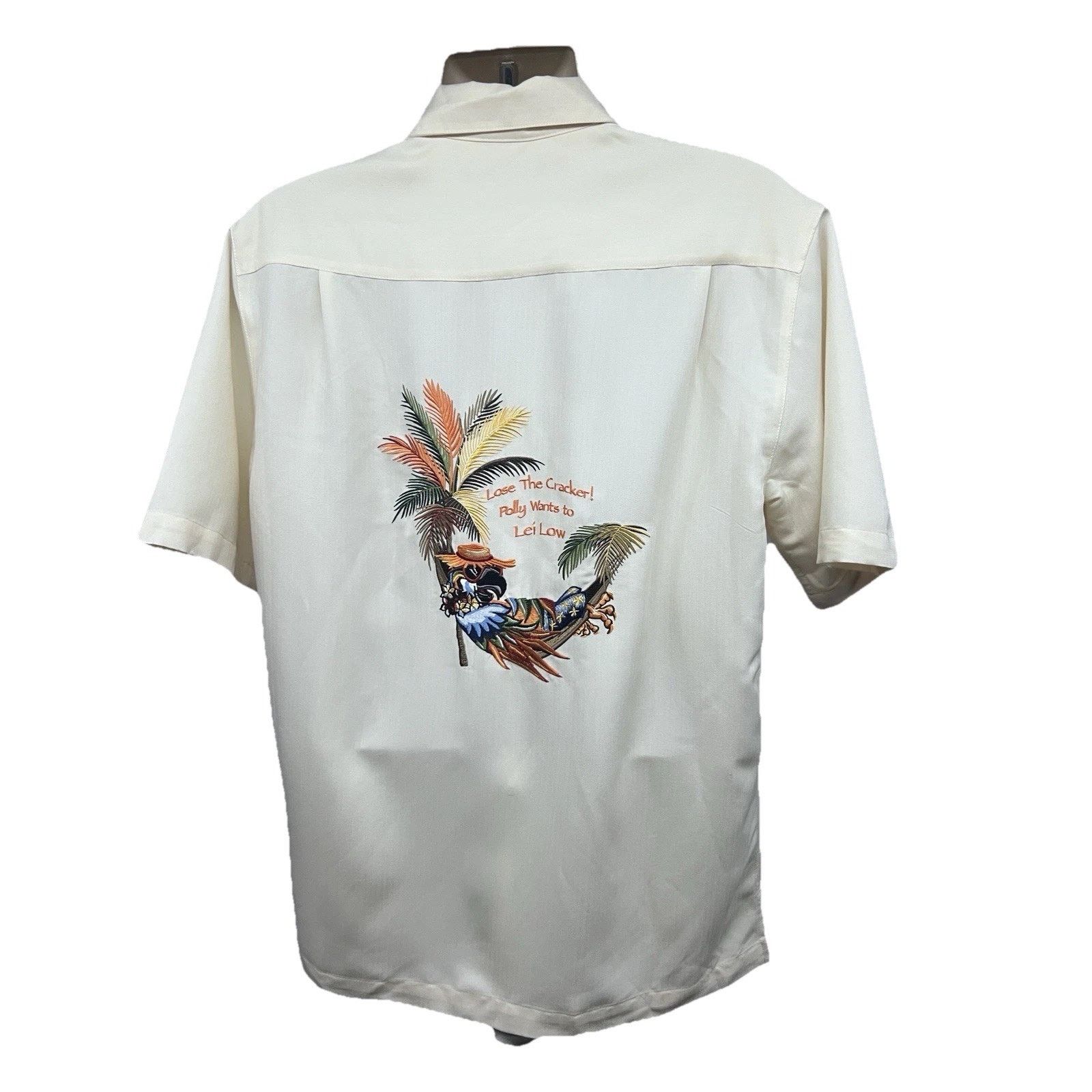 Caribbean Caribbean Embroider Button Up Camp Shirt Medium Pocket New Size US M / EU 48-50 / 2 - 1 Thumbnail