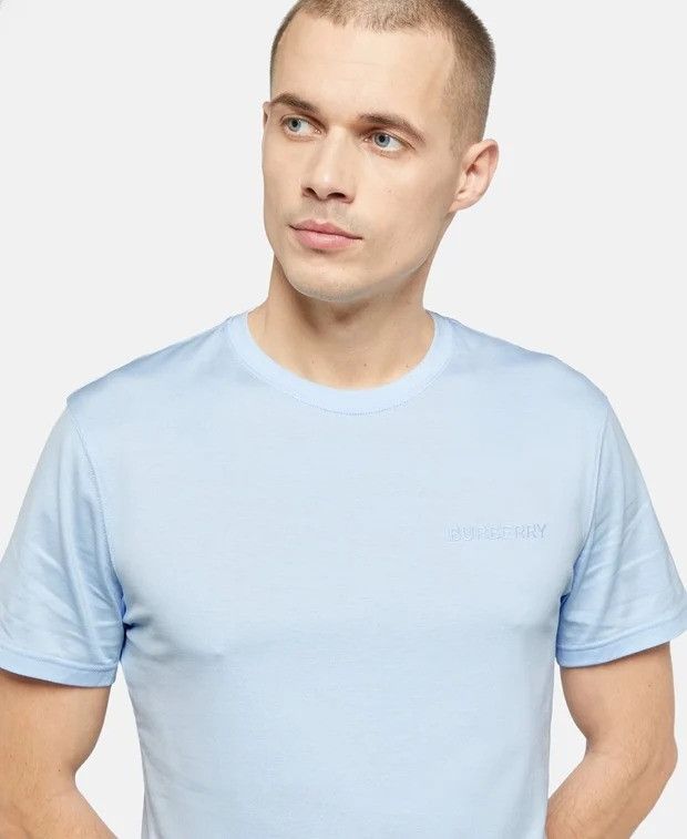 Burberry o1w1db10326 T-Shirt in Blue Size US XS / EU 42 / 0 - 4 Thumbnail