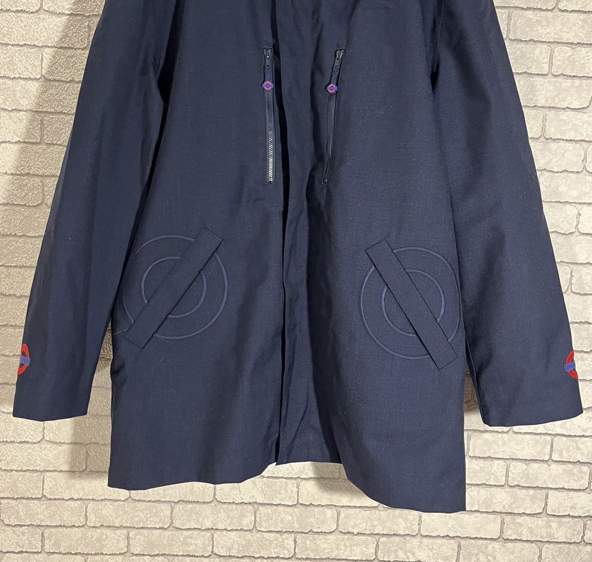 Vintage London Underground Hemingway Long Coat Very rare Size US XXL / EU 58 / 5 - 3 Thumbnail