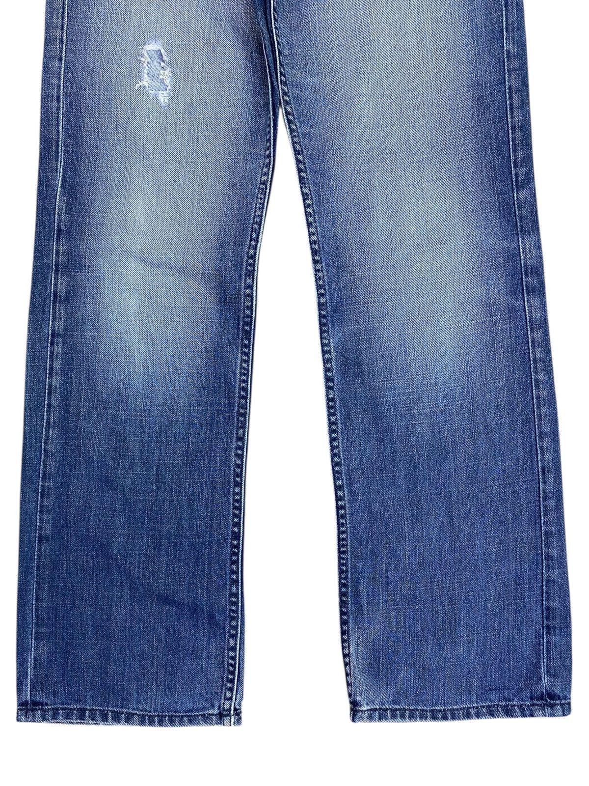 Japanese Brand Japanese Brand Blue Faded Wash Style Loose Jeans Size US 28 / EU 44 - 9 Thumbnail