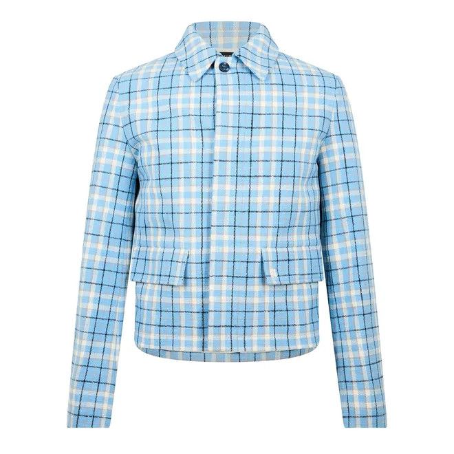 Amiri o1y0525 Checked Jacket in Blue Size US M / EU 48-50 / 2 - 1 Thumbnail
