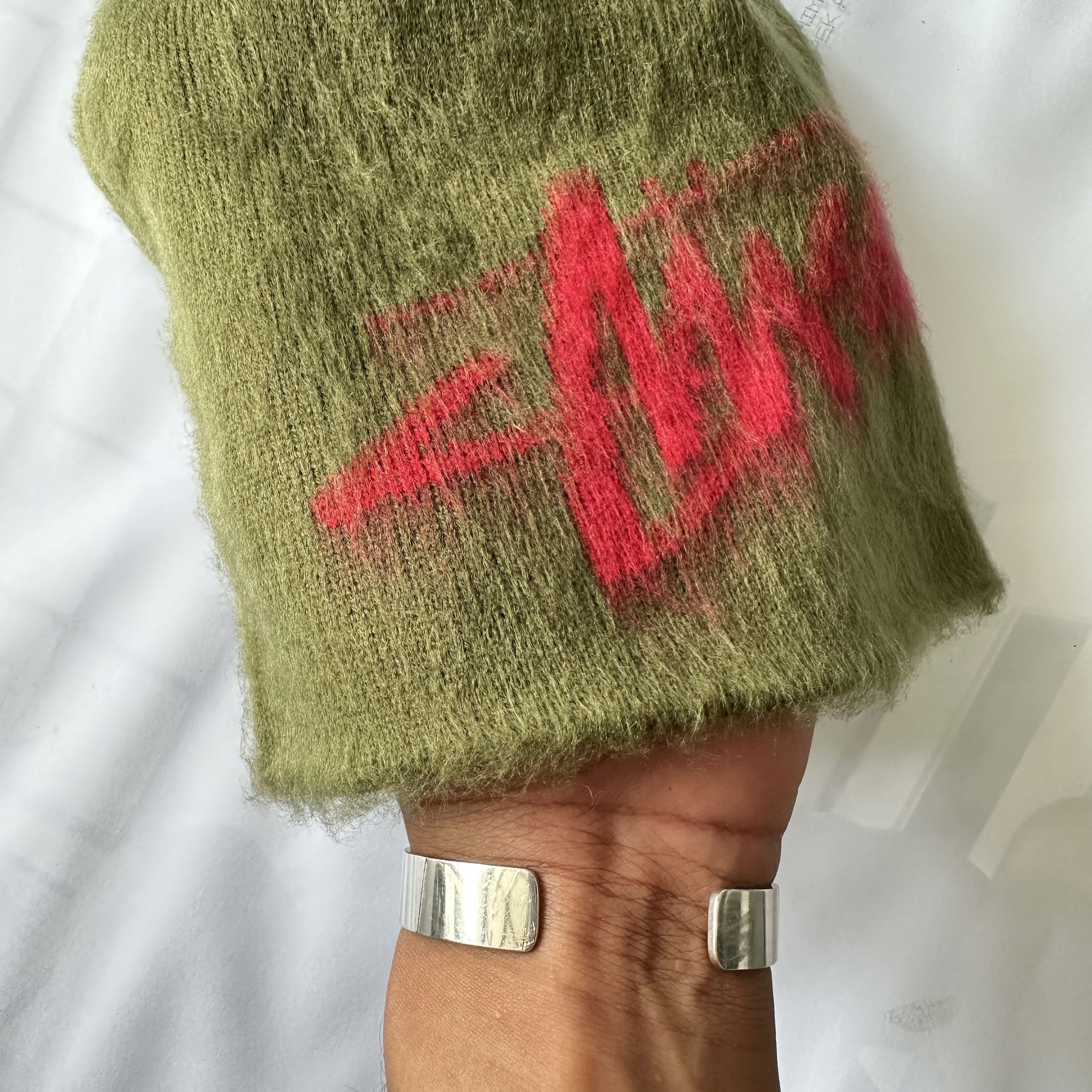 Stussy Stussy Brushed Out Stock Skullcap - Army Beanie Hat Size ONE SIZE - 2 Thumbnail