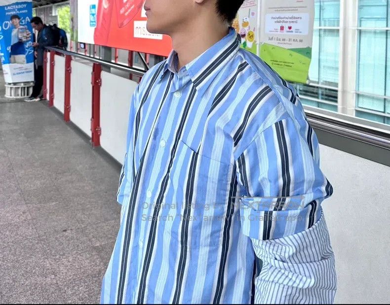 Dries Van Noten Dries Van Noten Striped Shirt Size US S / EU 44-46 / 1 - 5 Thumbnail