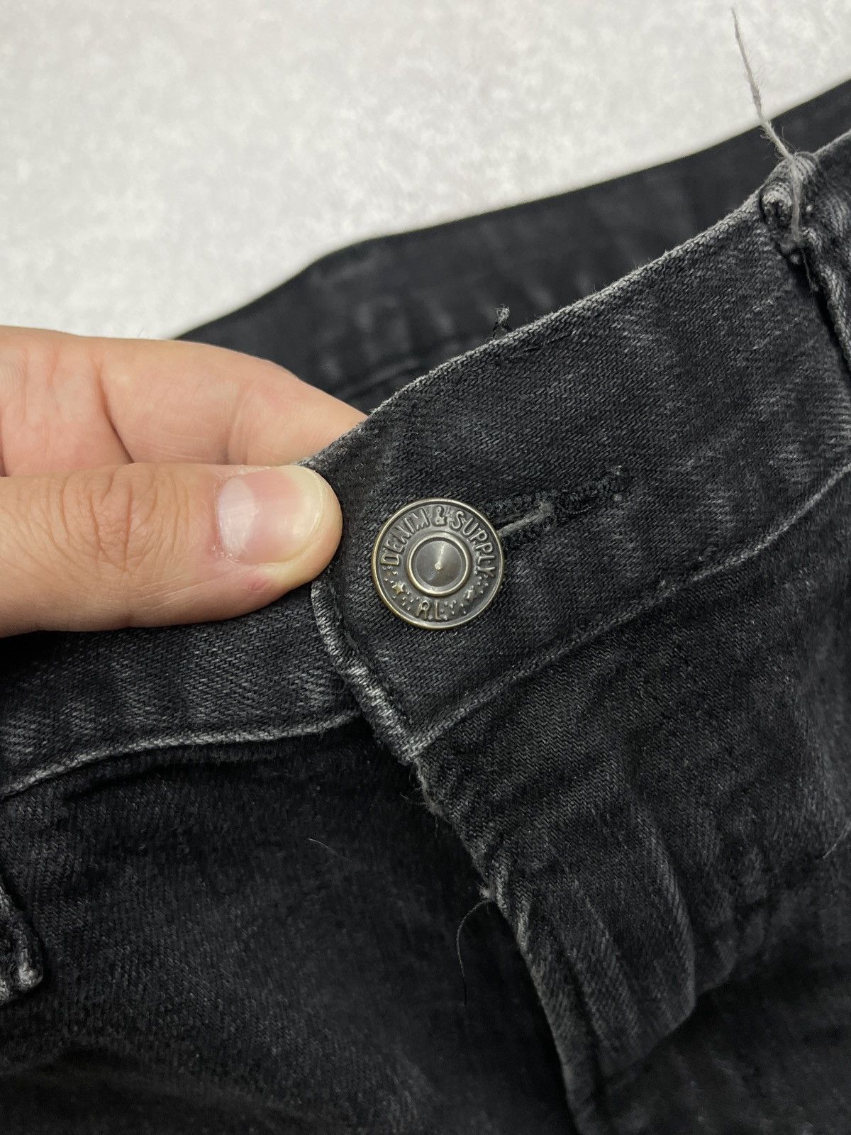 Denim & Supply Ralph Lauren Vintage Polo Ralph Lauren Denim Supply Graham Jeans Black Size US 34 / EU 50 - 10 Thumbnail
