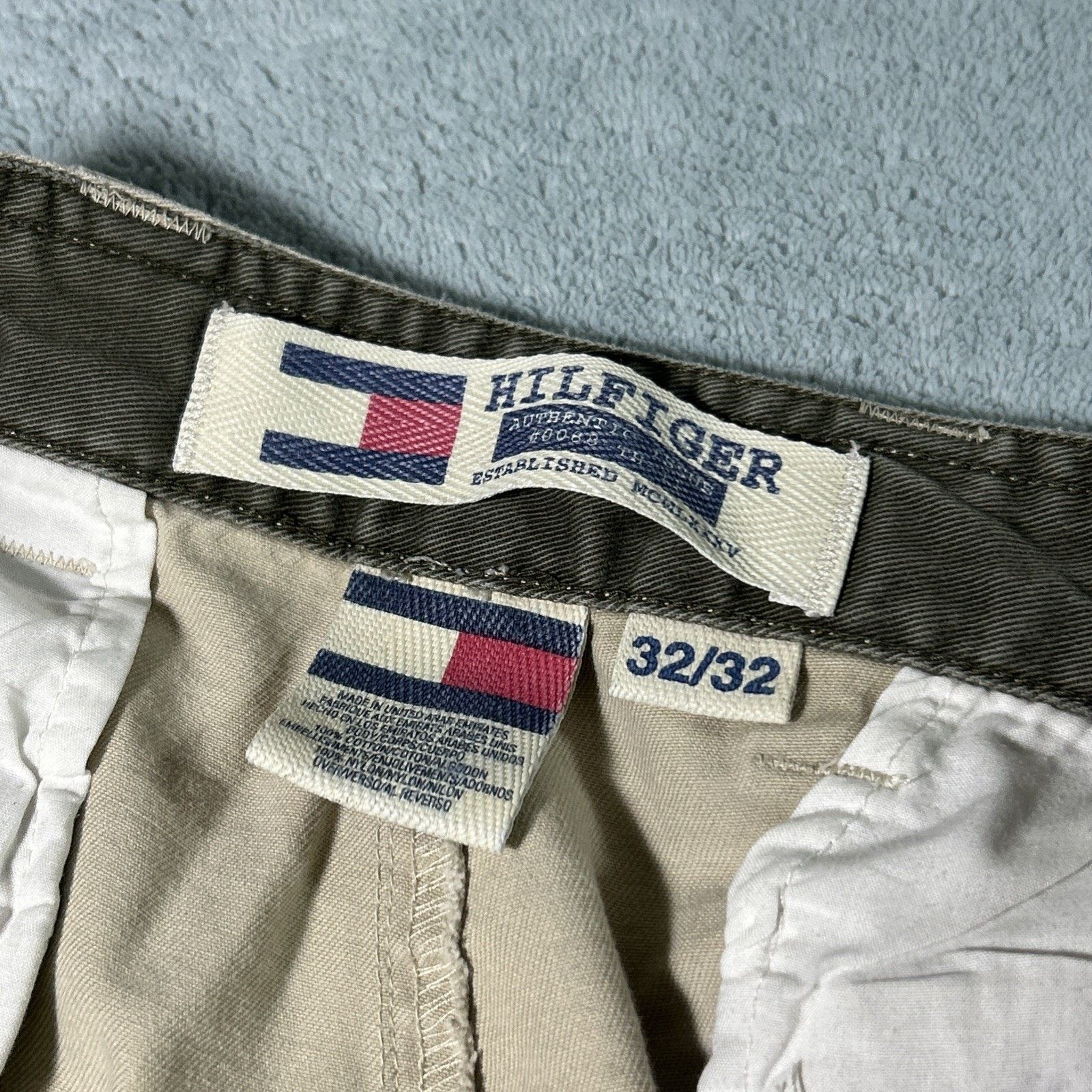 Tommy Hilfiger Tommy Hilfiger Beyond Baggy Cargo Double Knee Pants 32x30 Size US 32 / EU 48 - 4 Thumbnail