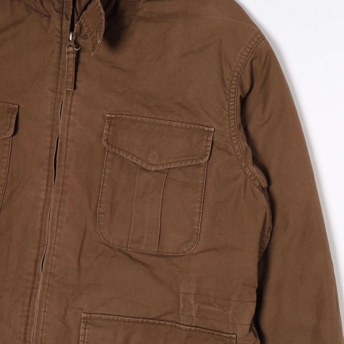 Engineered Garments × Uniqlo Uniqlo Engineered Garments Multi pocket Parka Jacket Brown Size US S / EU 44-46 / 1 - 3 Thumbnail