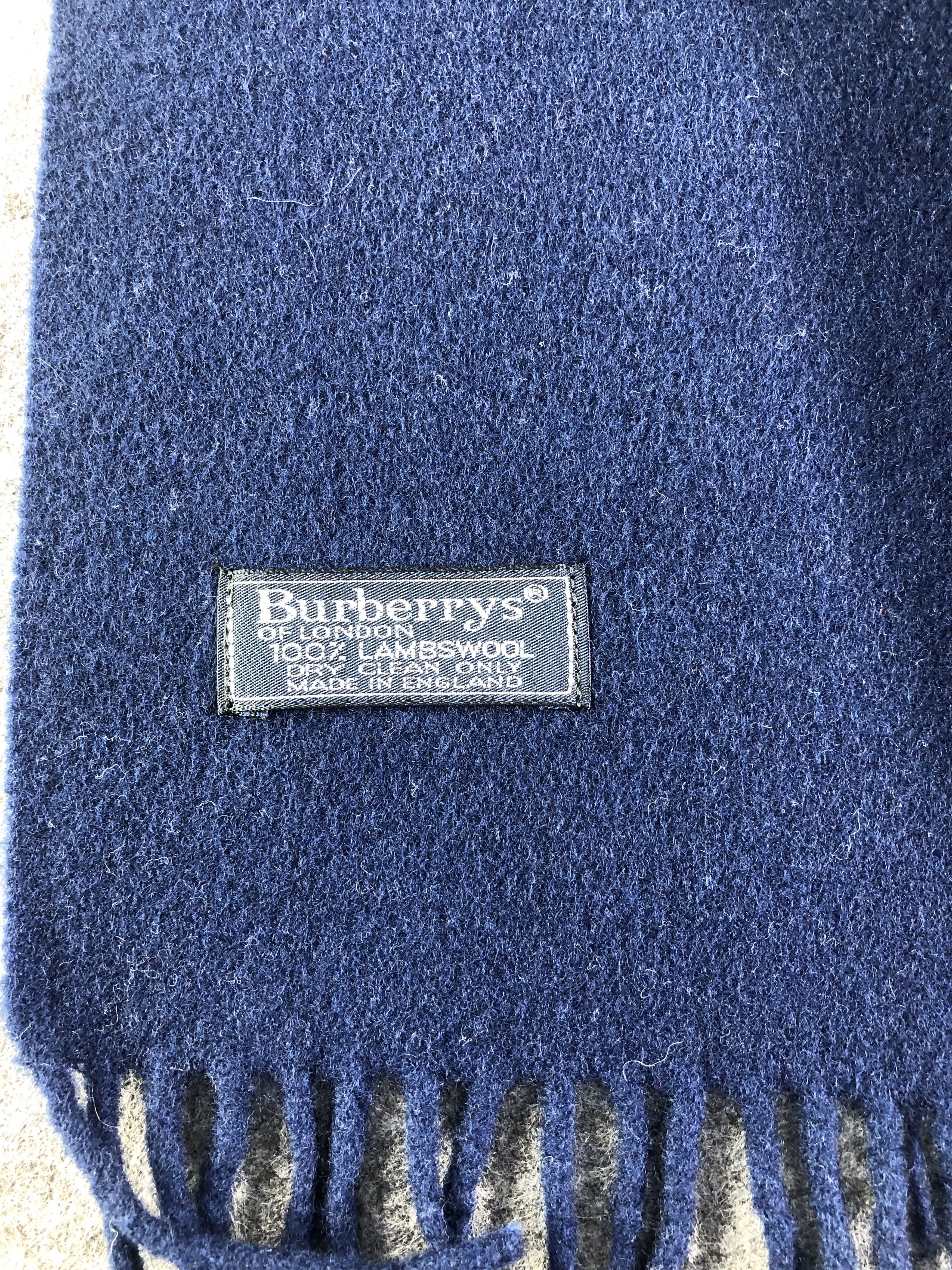 Burberry Burberrys Lambswool Scarf / Muffler / Neckwear Size ONE SIZE - 5 Thumbnail