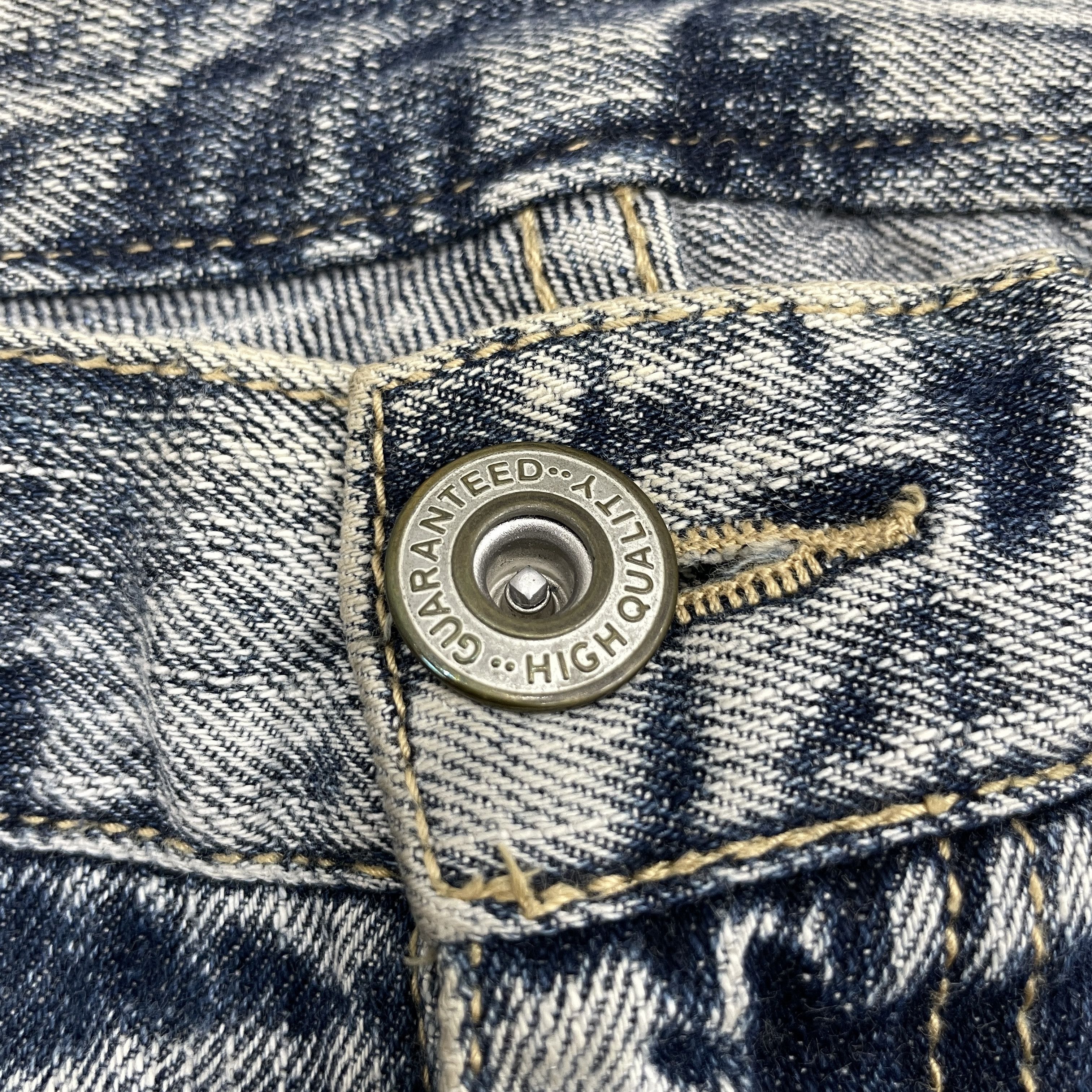 Japanese Brand Vintage Japanese Brand Faded Jeans-wc 295 Size US 33 - 5 Thumbnail