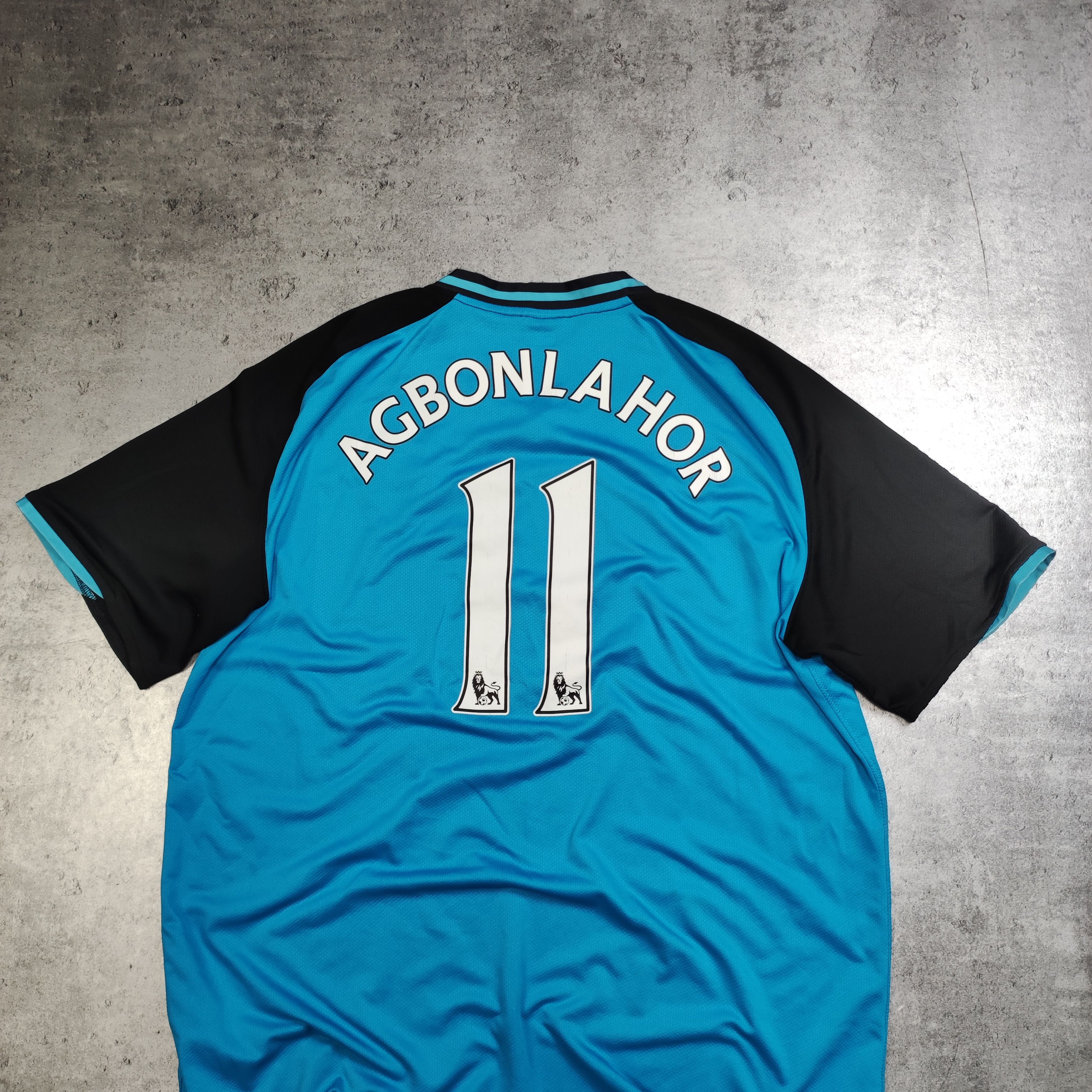 Vintage RARE #11 Agbonlahor Football 2008 Aston Villa Away Jersey Size US XL / EU 56 / 4 - 11 Thumbnail