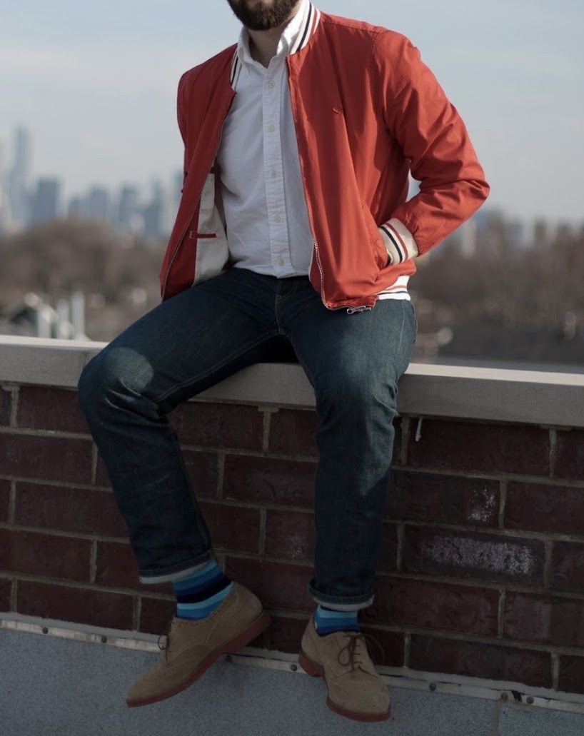 Gant Rugger Gant Rugger Varsity Jacket in Red Size US S / EU 44-46 / 1 - 9 Thumbnail