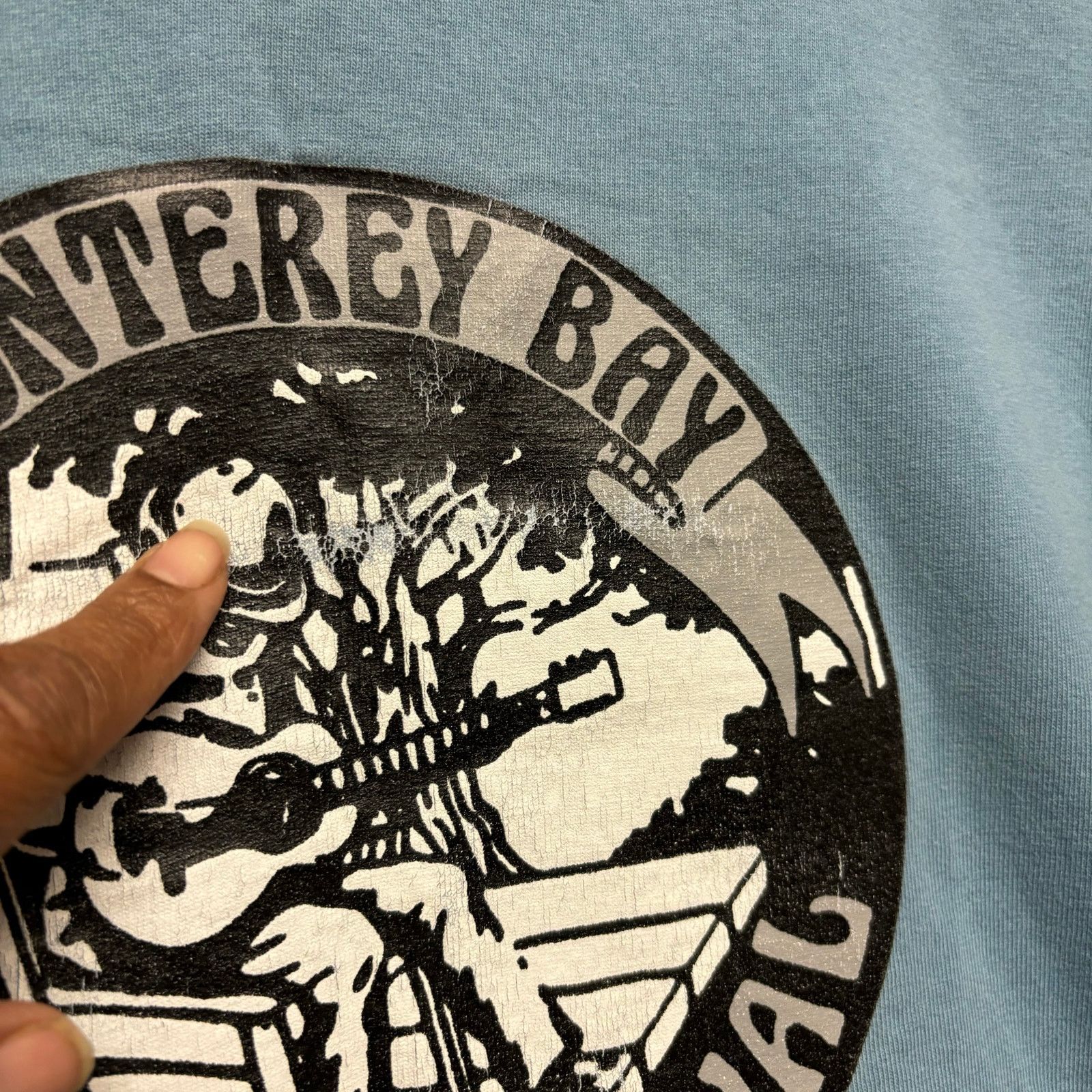 Other Vintage Monterey Bay Blues Festival Shirt Mens XL Graphic Size US XL / EU 56 / 4 - 5 Thumbnail