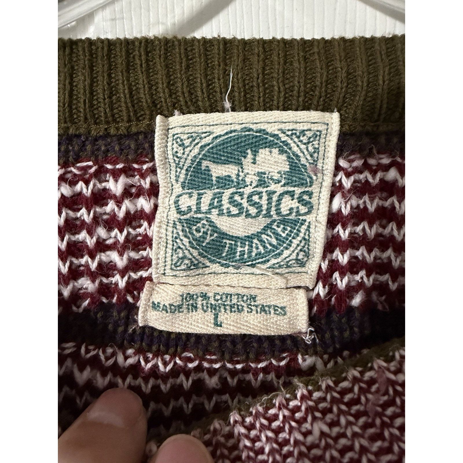 Other Vintage Classics By Thane Sweater Sz L Red Oversized USA Size US L / EU 52-54 / 3 - 3 Thumbnail