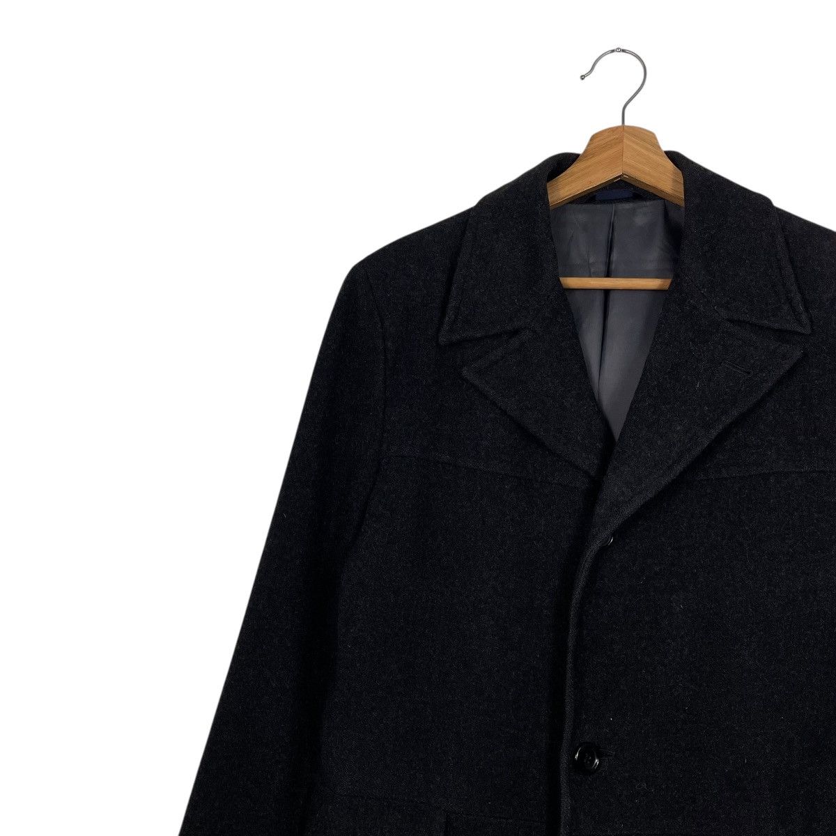 Other Domon Homme Wool Black Coat Size US M / EU 48-50 / 2 - 7 Thumbnail