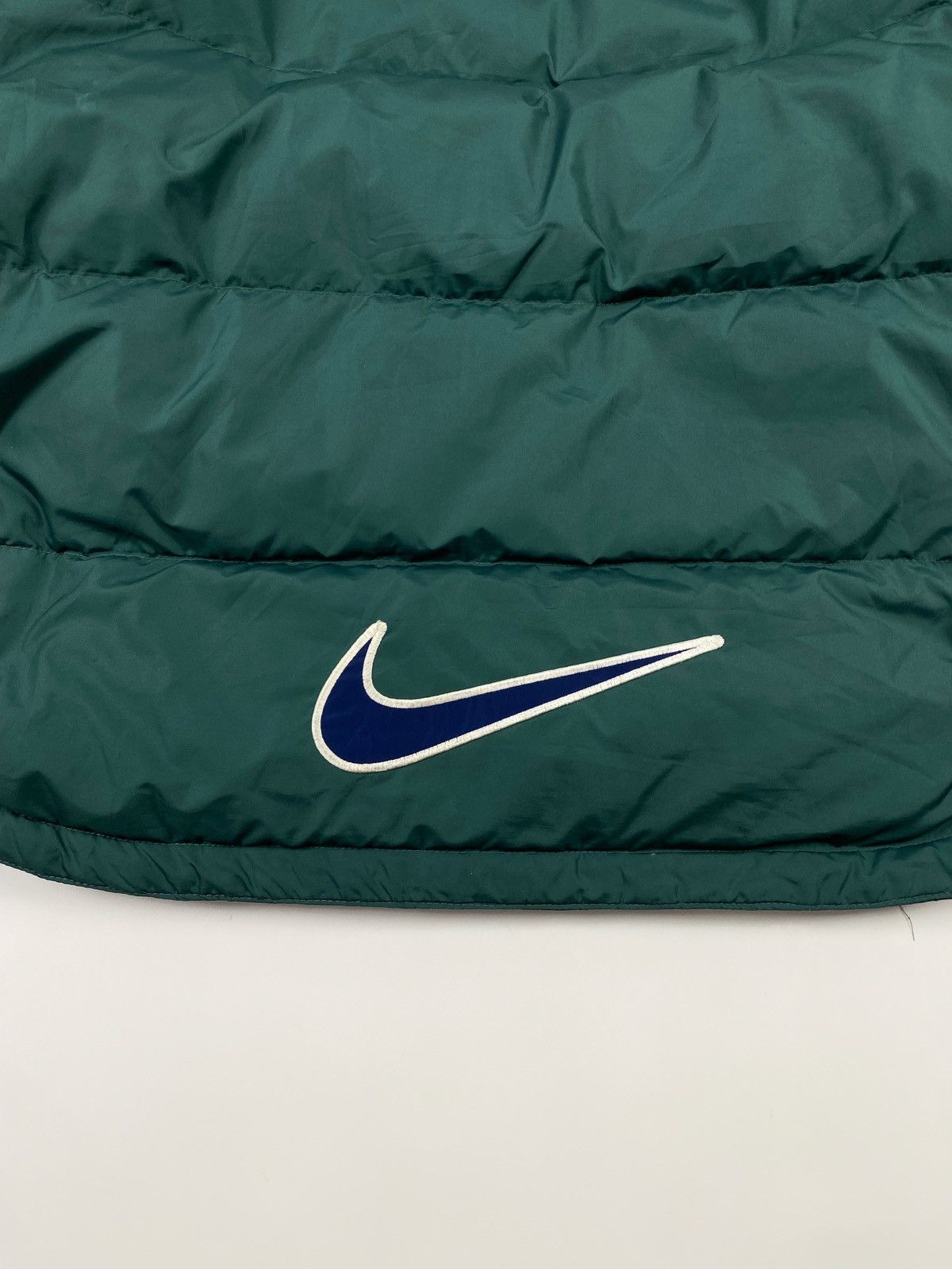 Vintage 1990’s Vintage Nike Big Swoosh Puffer Jacket Size US L / EU 52-54 / 3 - 15 Thumbnail
