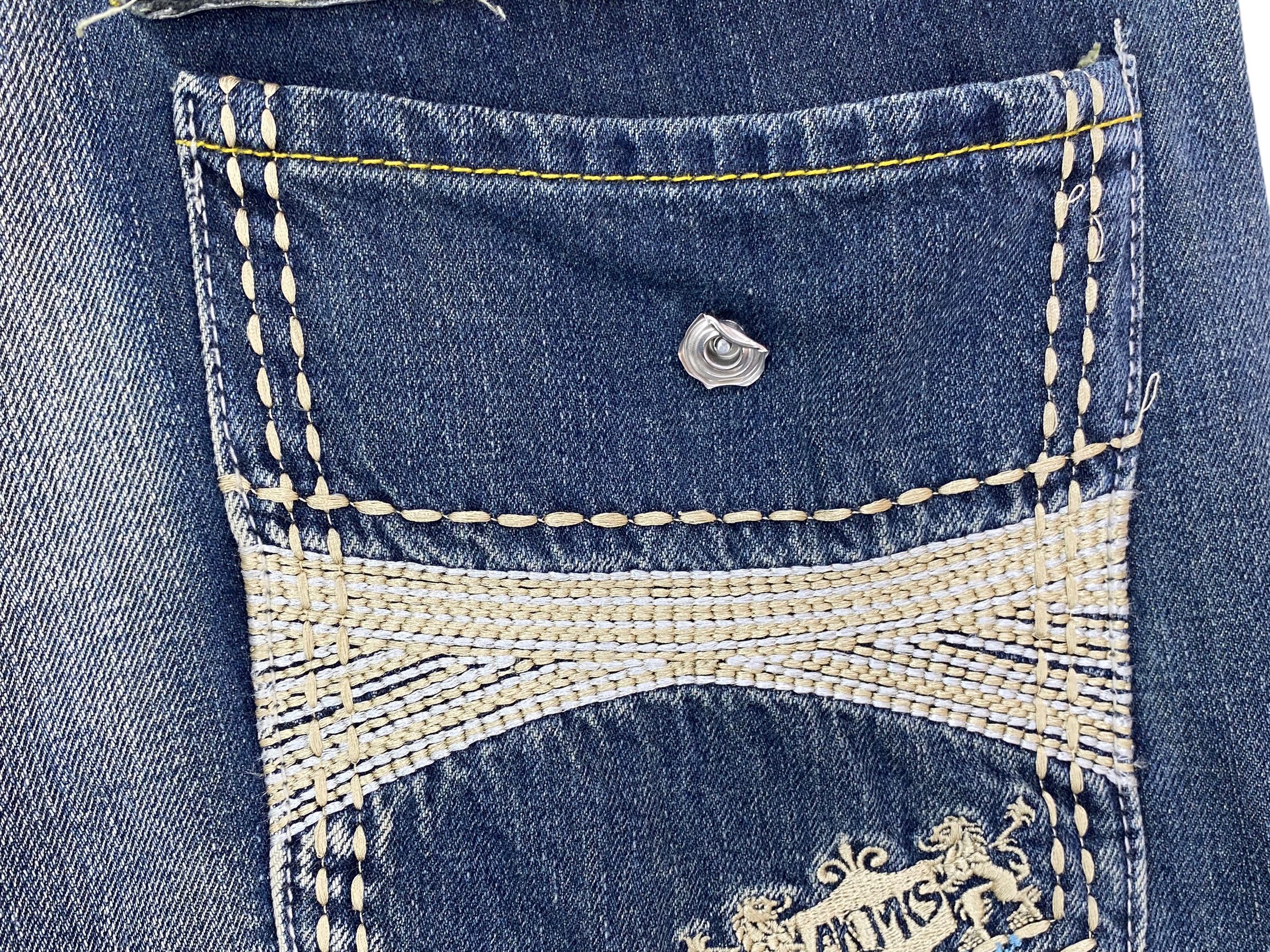 Akademiks Akademiks Denim Jeans Hip Hop Baggy Skateboards Jeans Size US 36 / EU 52 - 11 Thumbnail