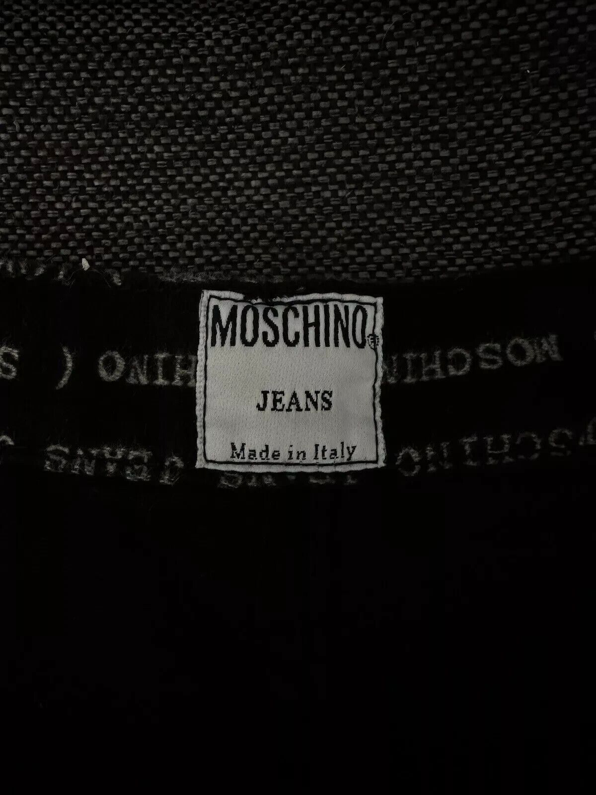 Moschino Vintage 90s Moschino Jeans Print Letters Overprint Pants Size US 32 / EU 48 - 16 Thumbnail