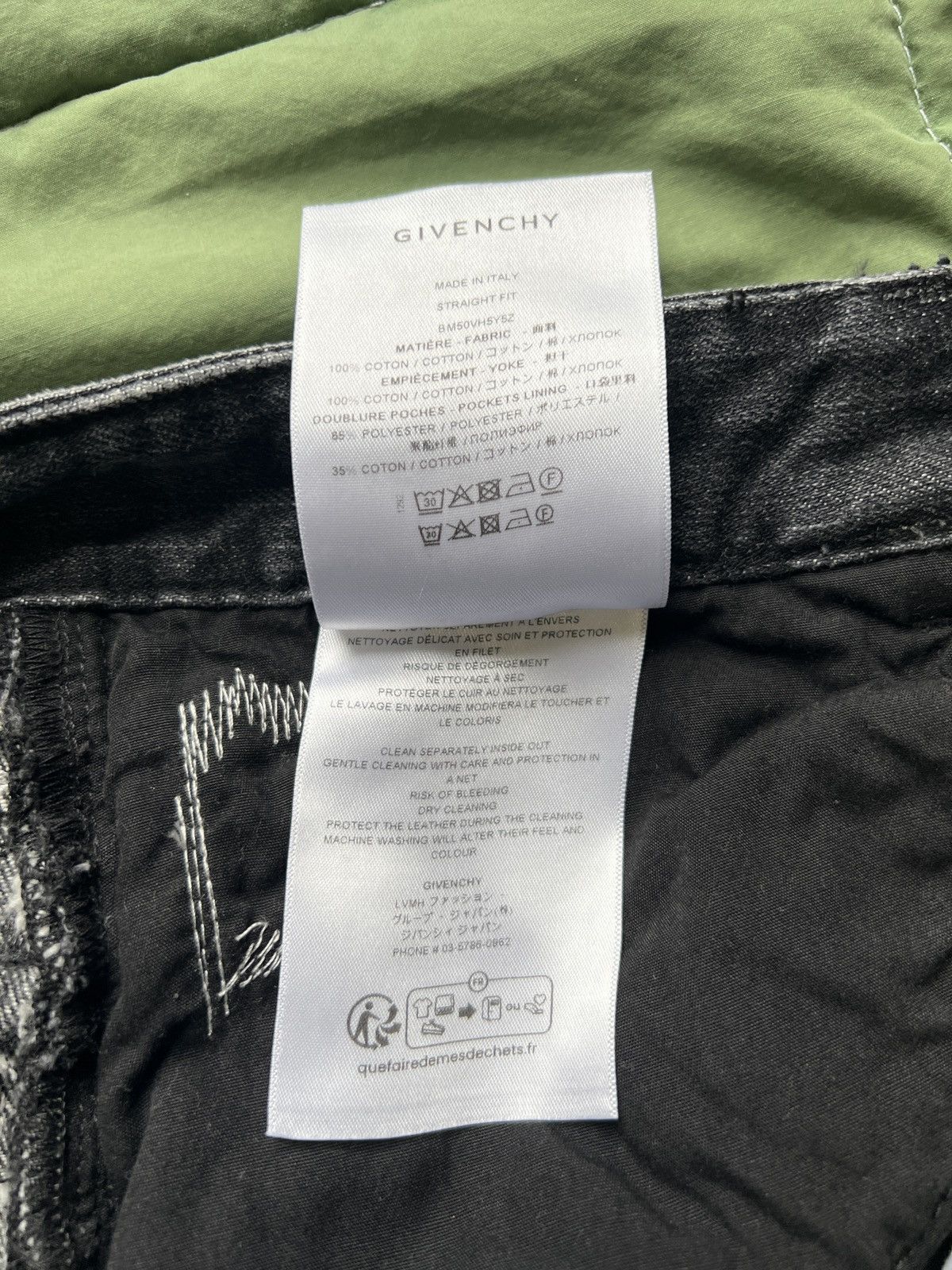 Givenchy Givenchy Thrashed Moleskin Jeans MMW Size US 30 / EU 46 - 4 Thumbnail