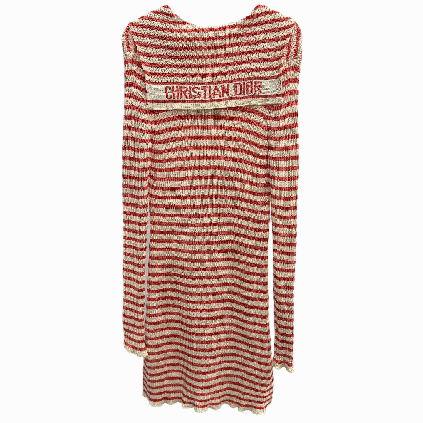 Dior Dior Striped Logo Mini Dress Size 42 Size M / US 6-8 / IT 42-44 - 1 Thumbnail