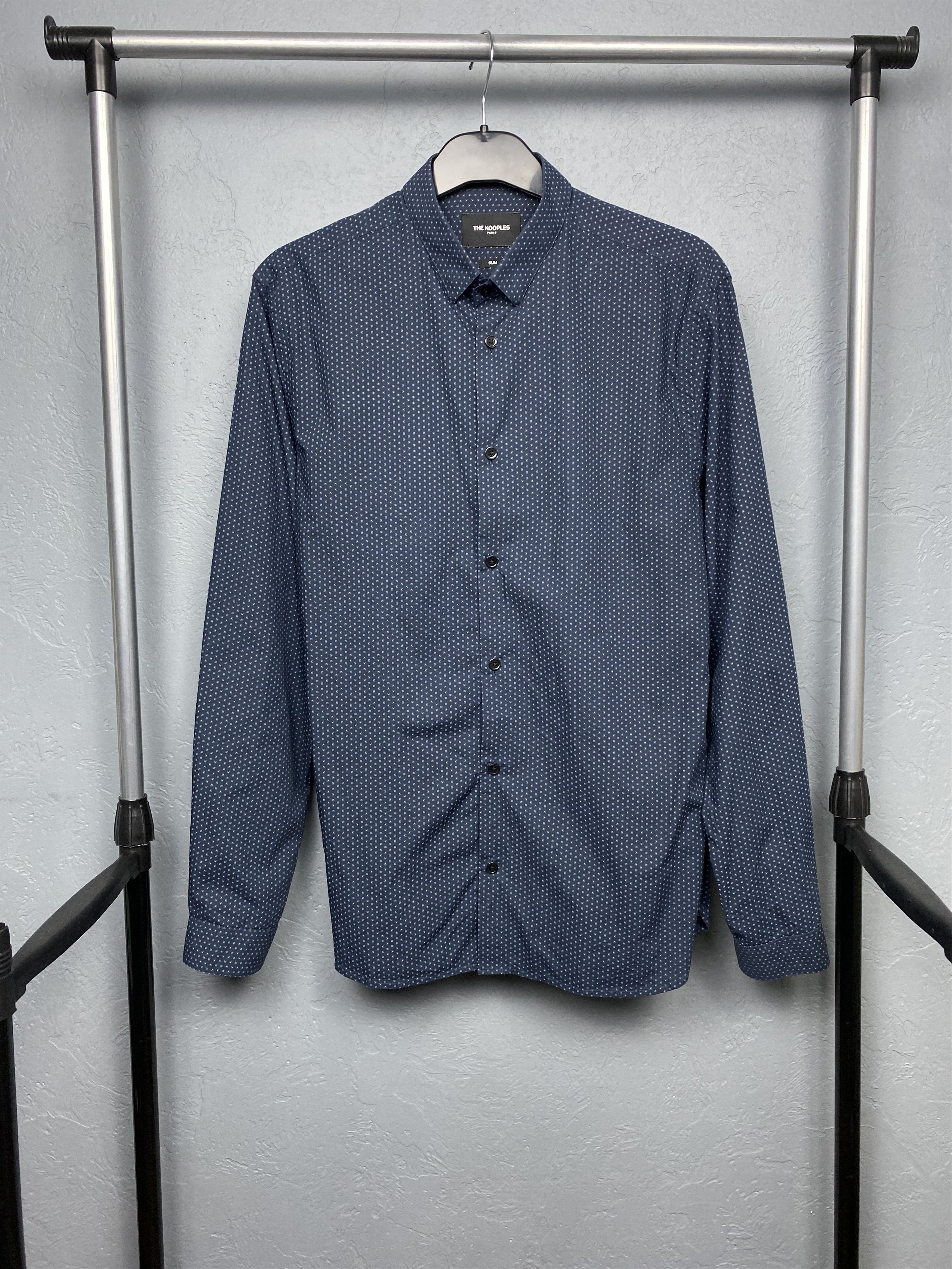 The Kooples The Kooples Mens Long Sleeve Shirt Size US M / EU 48-50 / 2 - 1 Thumbnail
