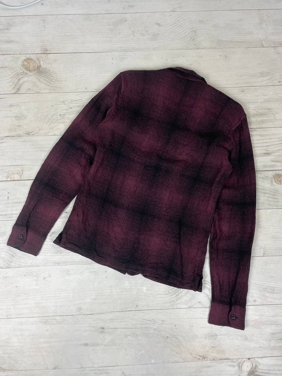 Allsaints Vintage Allsaints Decatur Wool Shirt Buttons UP Y2K Size US XS / EU 42 / 0 - 10 Thumbnail
