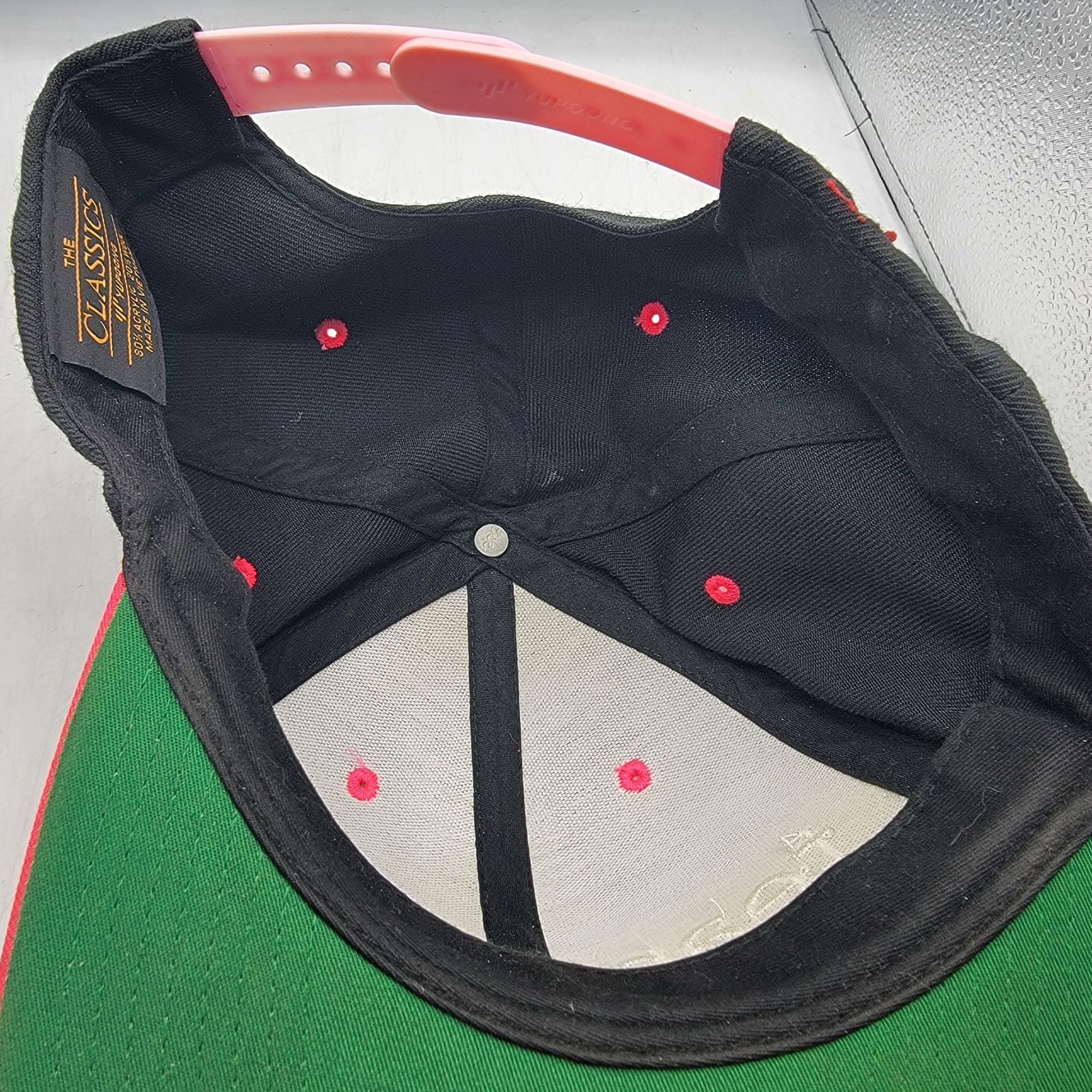 Other Team Aloha Snapback Hat Black Red Adjustable Outdoors Casual Size ONE SIZE - 7 Thumbnail