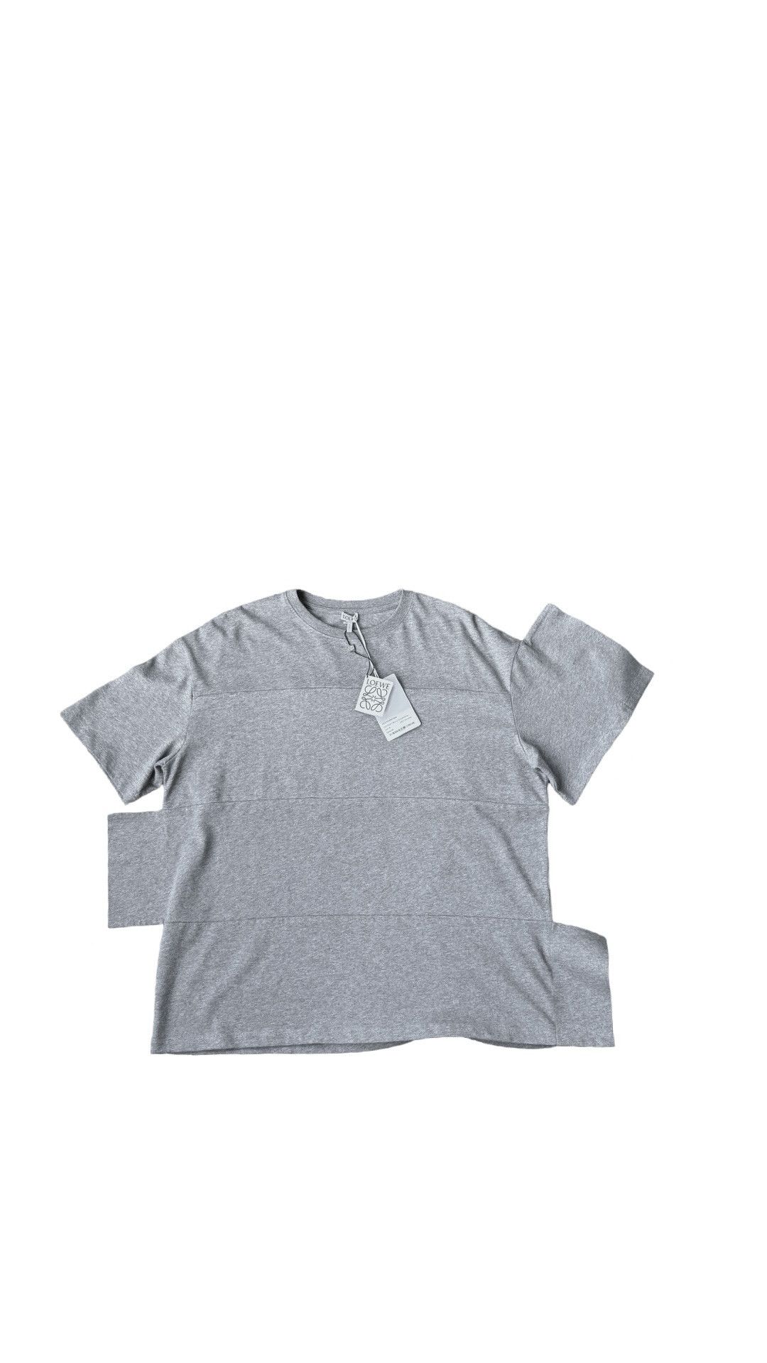 Loewe SS24 Panelled Cut and Sew T-Shirt Size US M / EU 48-50 / 2 - 2 Thumbnail