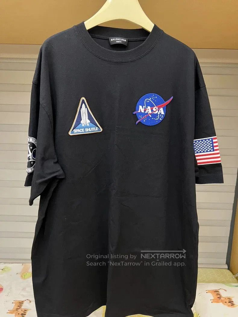 Balenciaga Balenciaga NASA Graphic T. Size US S / EU 44-46 / 1 - 1 Thumbnail