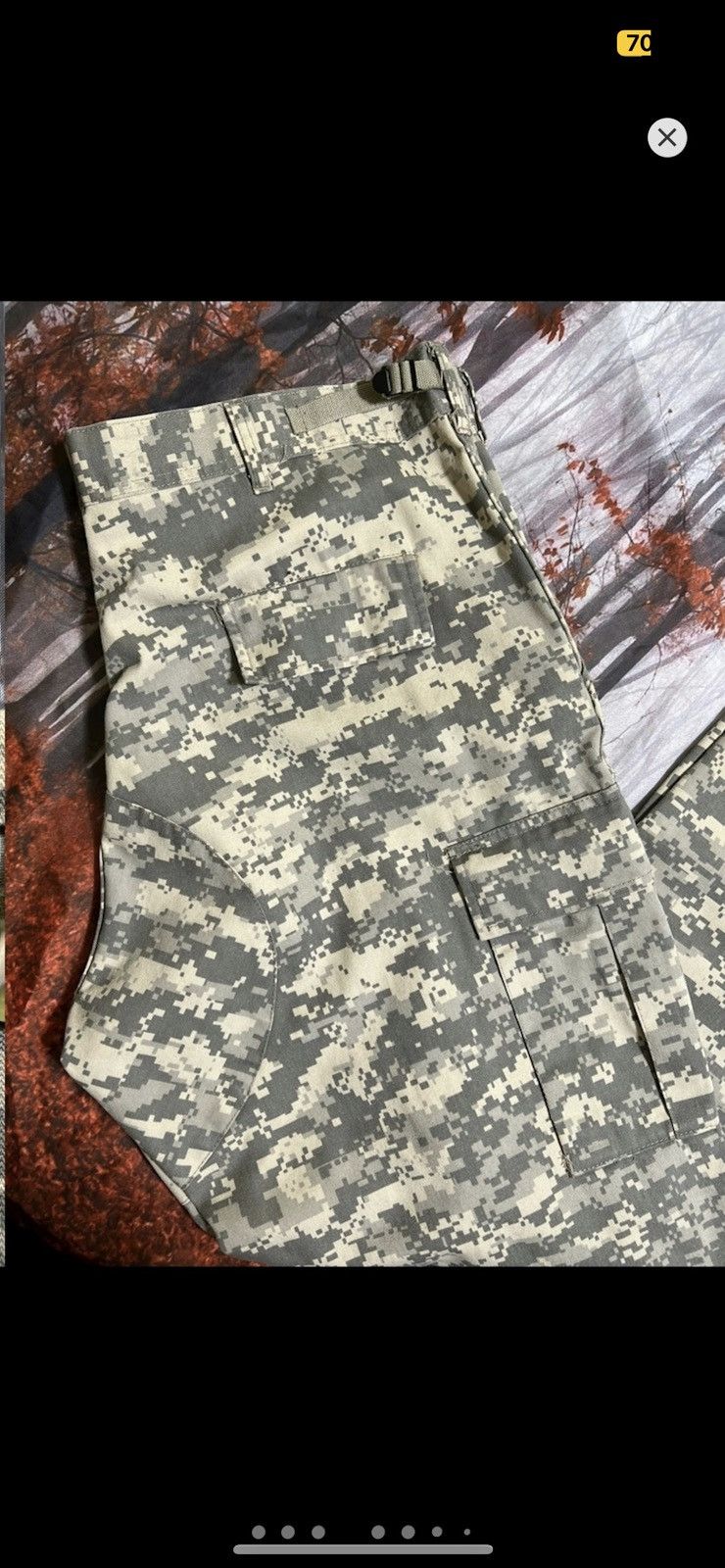 Vintage ***FINAL DROP***RARE 90s DIGI CAMO ROTHCO CARGO PANT XL Size US 43 - 4 Thumbnail