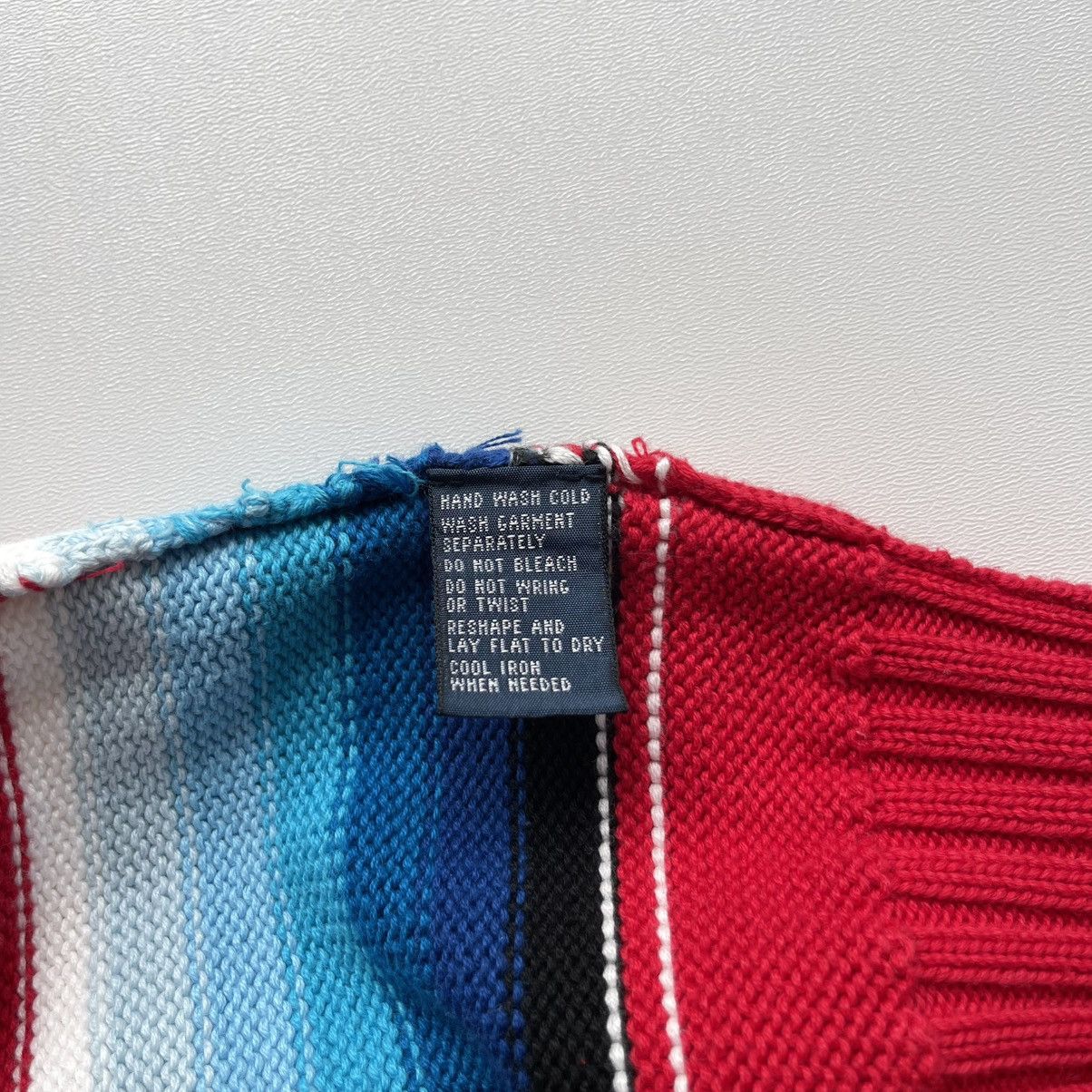 Polo Ralph Lauren × Ralph Lauren × Vintage Polo Ralph Lauren Vintage Southwestern Cotton Knit Sweater Size US XL / EU 56 / 4 - 8 Thumbnail
