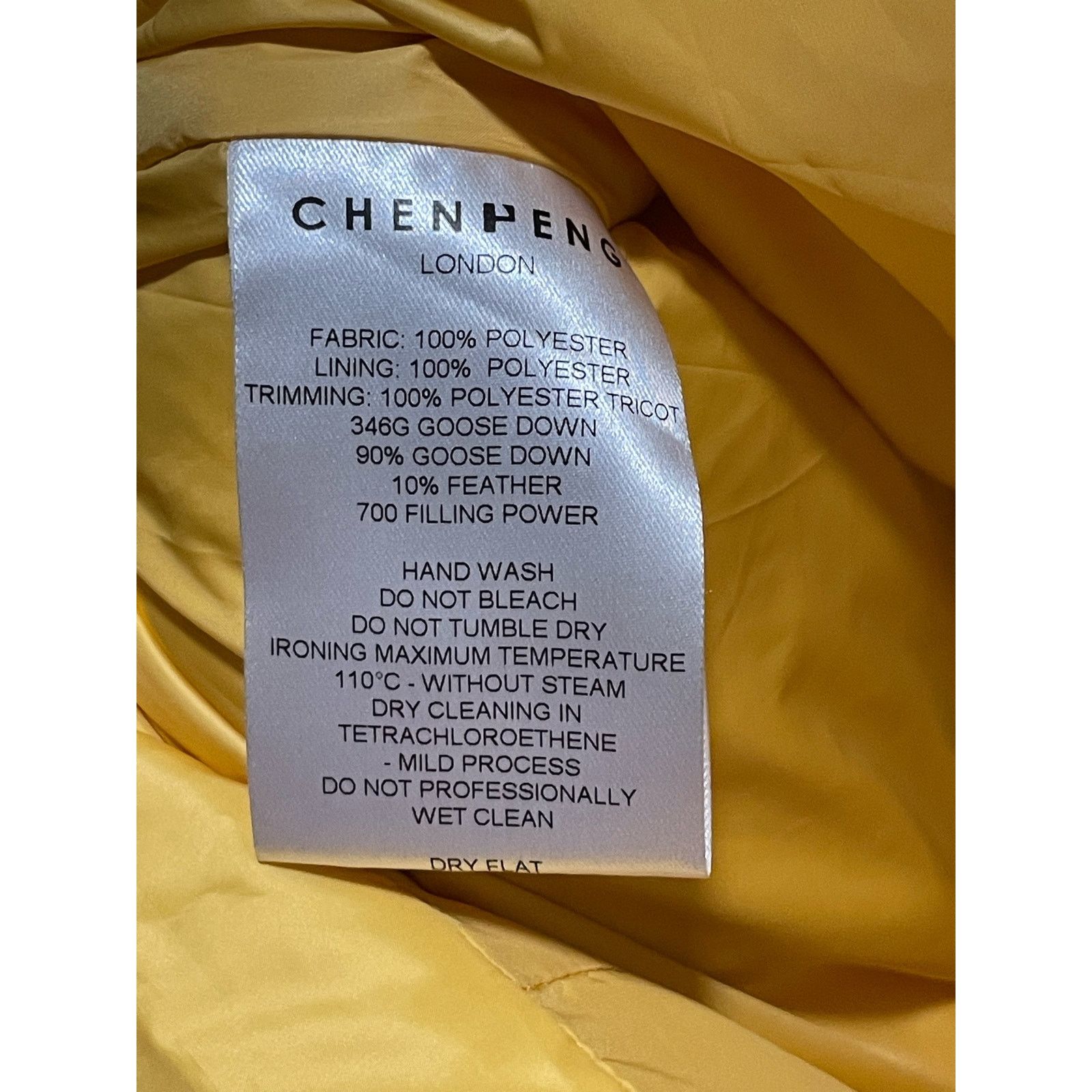 CHENPENG Chen Peng Large Yellow Turtle Shell Puffer Hooded Down Coat Size US S / EU 44-46 / 1 - 5 Thumbnail