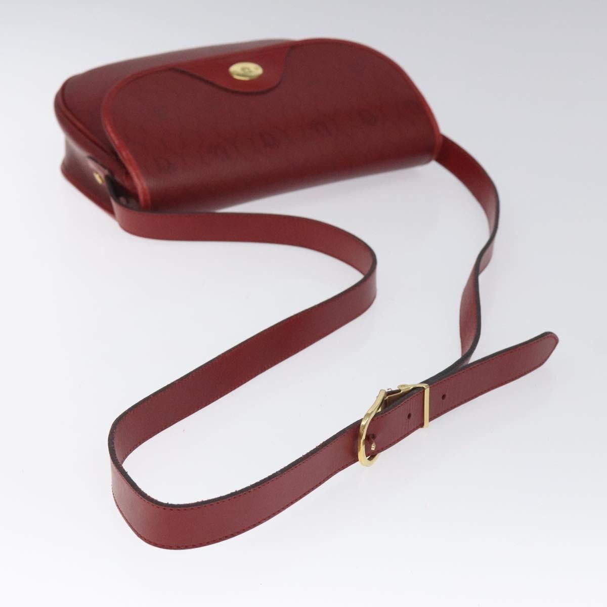 Dior DIOR Honeycomb Canvas Shoulder Bag Pvc Leather Red Gold Size ONE SIZE - 7 Thumbnail