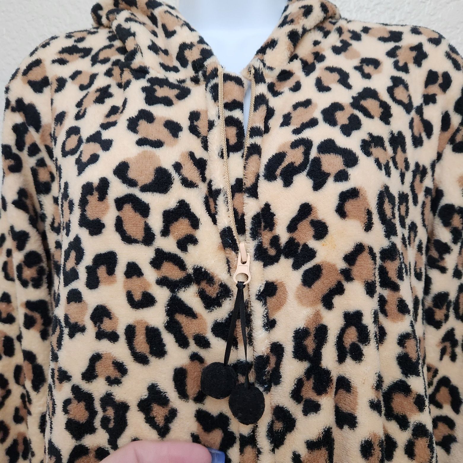 Other P.J. Couture Brown Black Animal Print One Piece Full Zip XL Size ONE SIZE - 3 Thumbnail