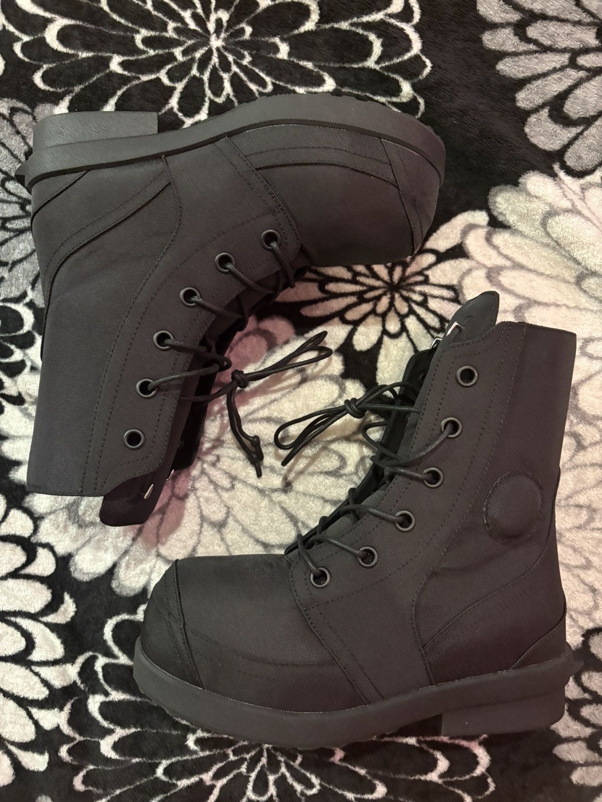 1199 Bazo 1199 x Cannone Mickey Boot Pour Homme (Nylon Noir) | Grailed