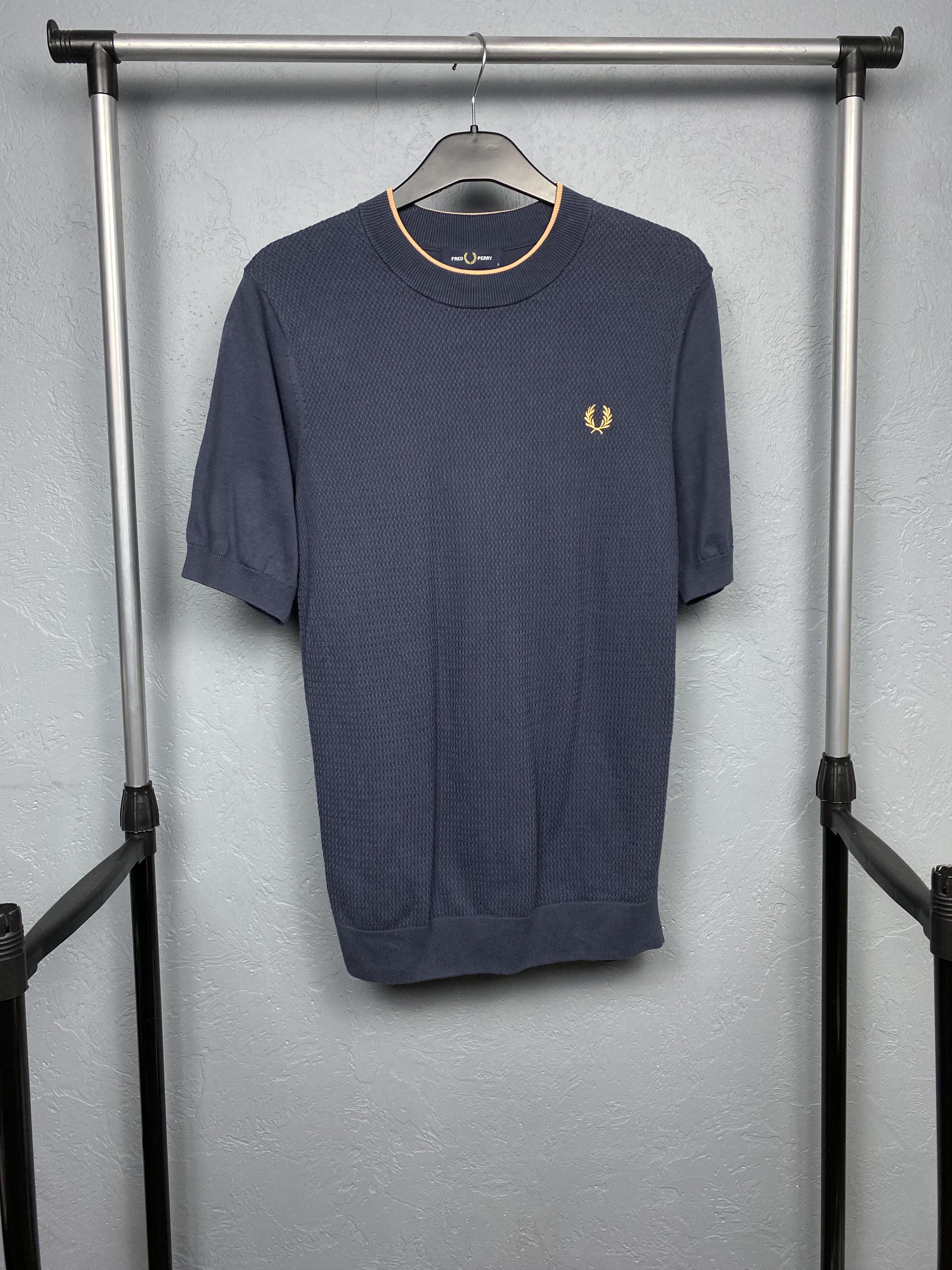 Fred Perry Fred Perry Mens Crew Neck T-Shirt Size US S / EU 44-46 / 1 - 1 Thumbnail