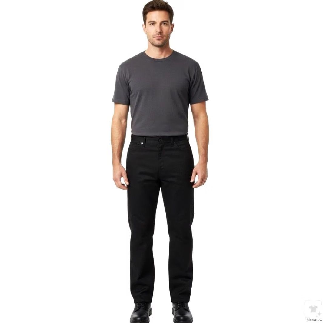 Dickies Dickies Pants Boys L 38x34 Black Chino Twill Polyester Cotton Nicaragua Size US 33 - 4 Thumbnail