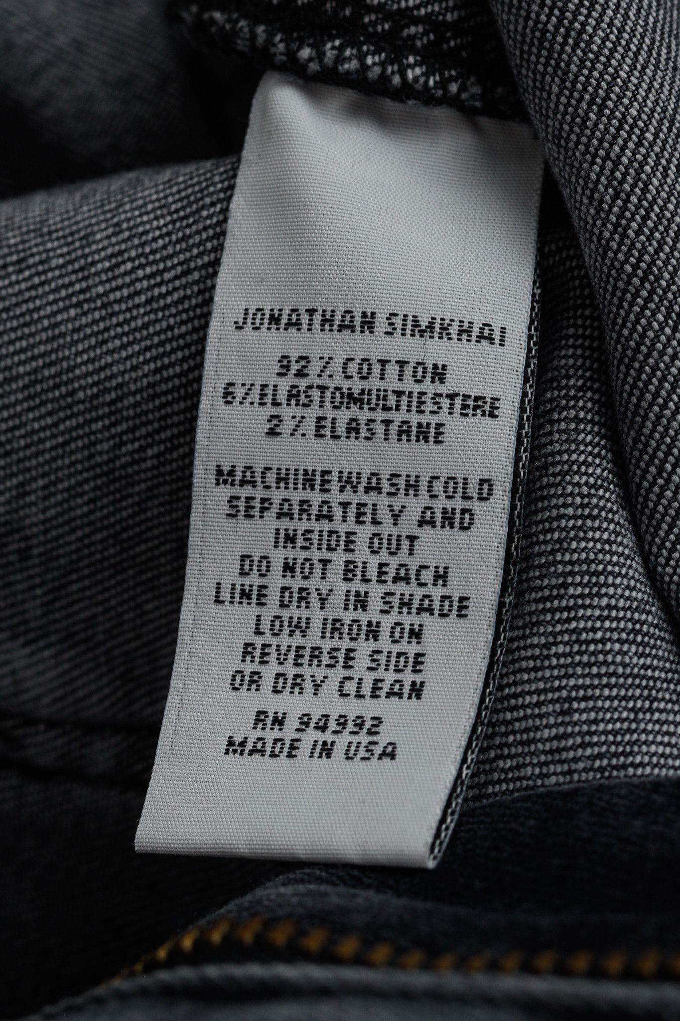 Jonathan Simkhai Jonathan Simkhai Wiley Medium Pebble Denim Joggers Size 28" / US 6 / IT 42 - 10 Thumbnail