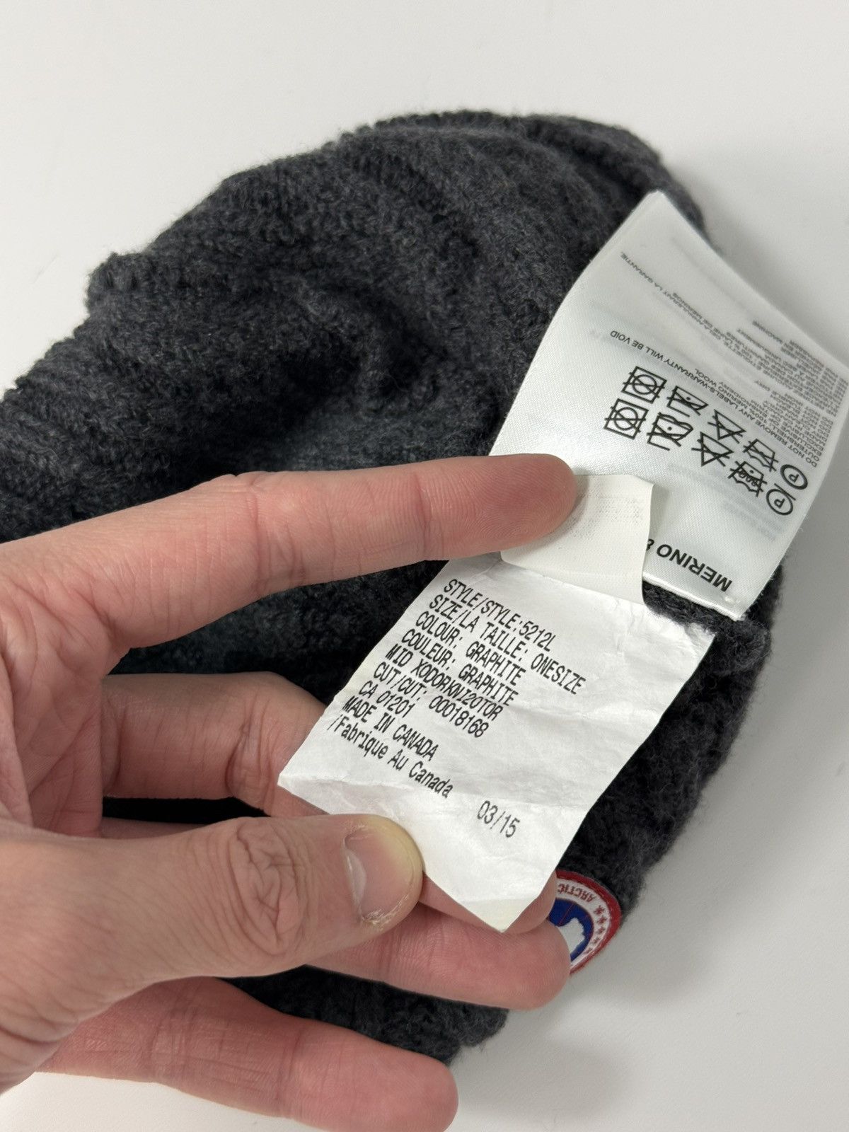 Canada Goose Canada Goose knit beanie hat Size ONE SIZE - 9 Thumbnail