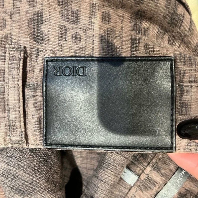 Dior Dior Brown Logo Pattern Cargo Pants-2507 Size US 33 - 5 Thumbnail