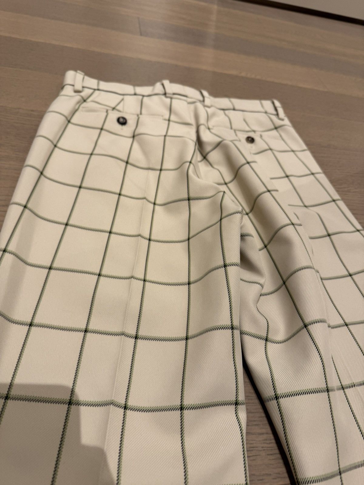 Marni Marni Beige Check Trousers Size 48 Size US 32 / EU 48 - 4 Thumbnail