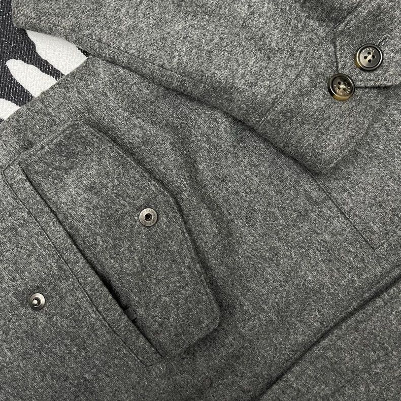 Loro Piana LORO PIANA Gray double-sided traveler/boater jacket Size US M / EU 48-50 / 2 - 8 Thumbnail