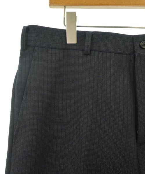Comme des Garcons Homme Deux Casual Pants Slacks Wool Full Length Zip Fly Navy Blue Size US 35 - 4 Thumbnail