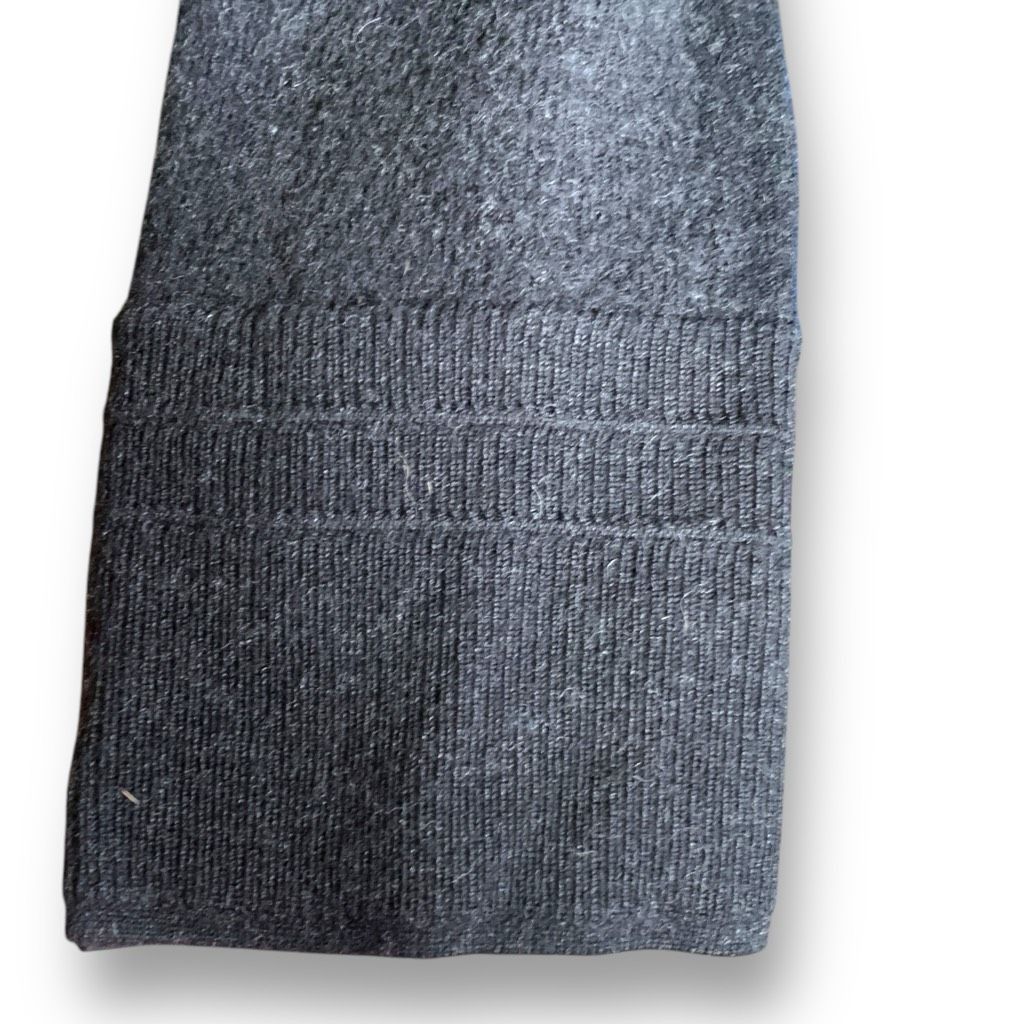 Rag & Bone Rag & Bone Dark Charcoal Gray Wool Blend Neutral Knit Pullov Size L / US 10 / IT 46 - 4 Thumbnail