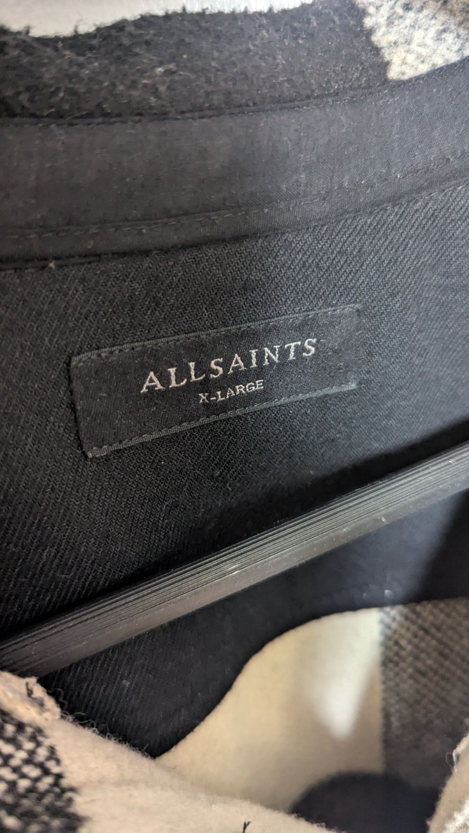 Allsaints Heavy Wool Shirt Size US XL / EU 56 / 4 - 3 Thumbnail