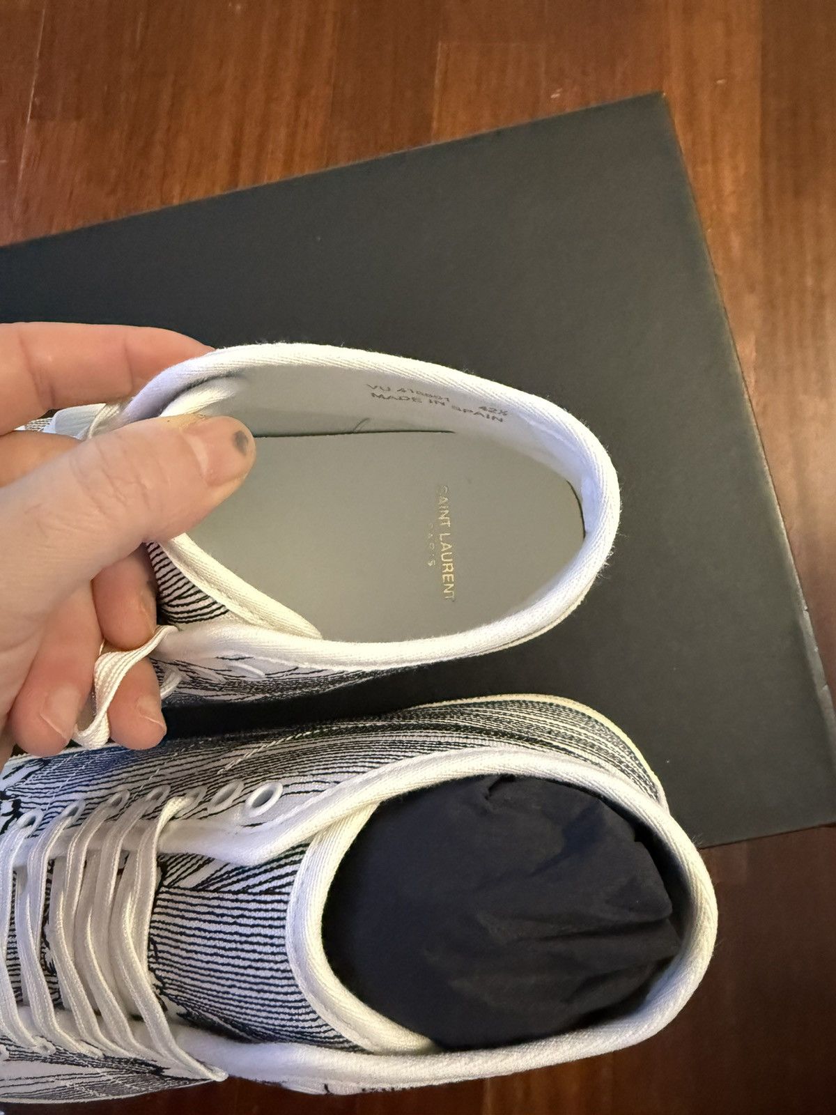 Saint Laurent Paris Bang sneakers SLimane for Saint Laurent Size US 9.5 / EU 42-43 - 7 Thumbnail