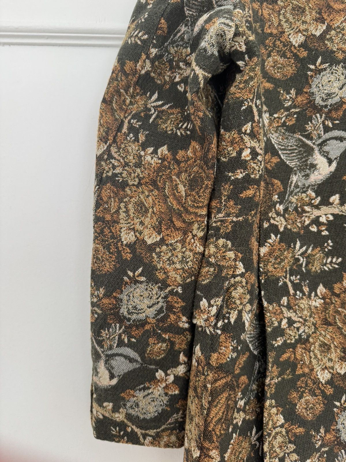 Engineered Garments Engineered Garments Baker Hummingbird Jacquard Jacket XS Size 36S - 19 Thumbnail