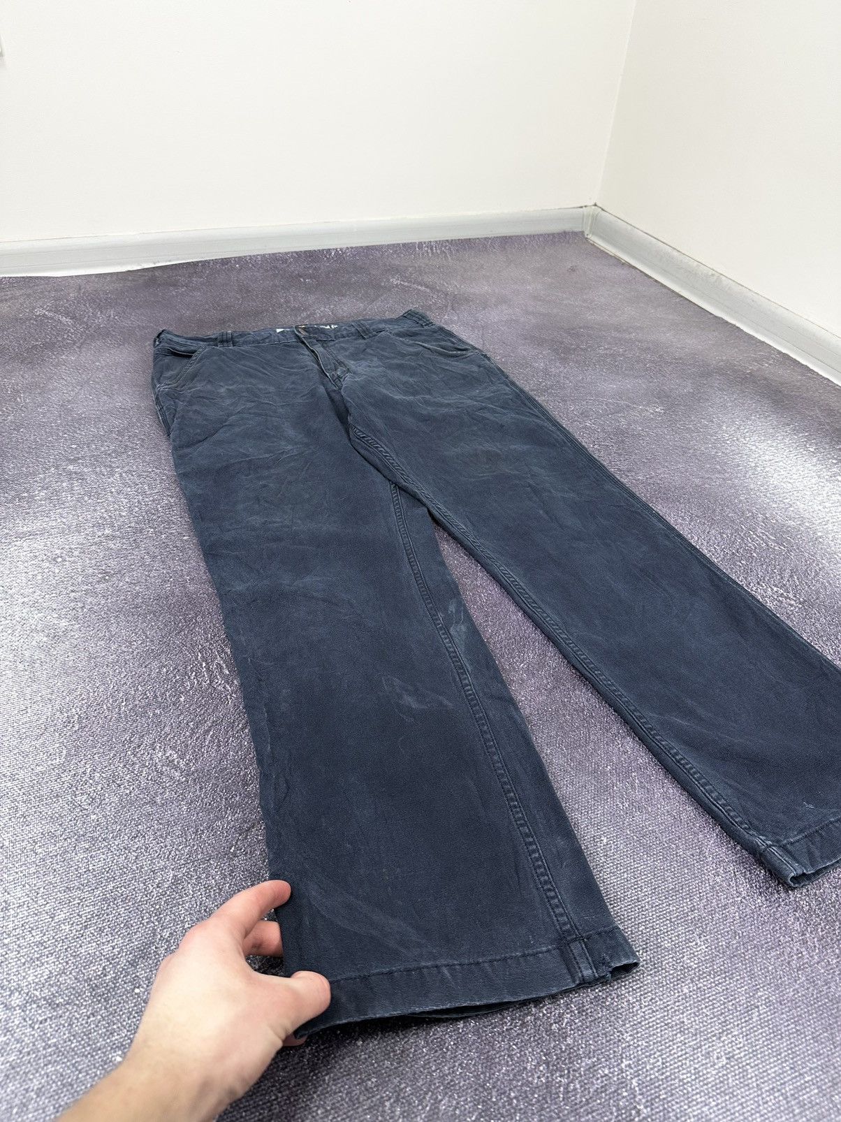 Carhartt Vintage Carhartt Faded Carpenter Opium Baggy USA Work Pants Size US 34 / EU 50 - 11 Thumbnail