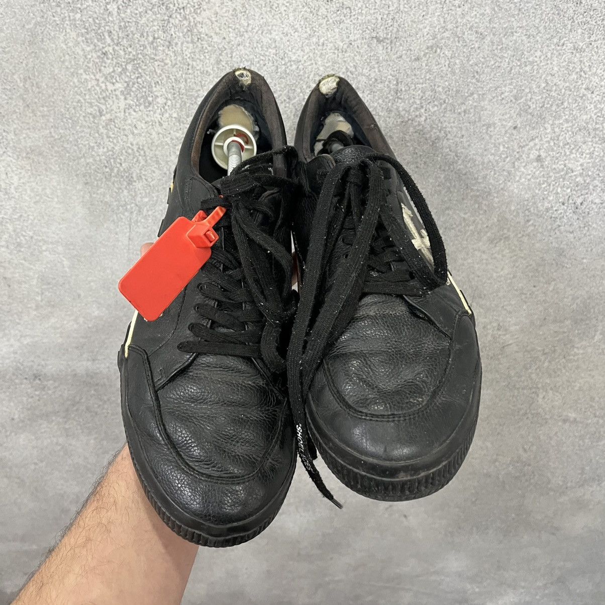 Off-White Off white vulcanized sneakers shoes Black Size US 11 / EU 44 - 3 Thumbnail
