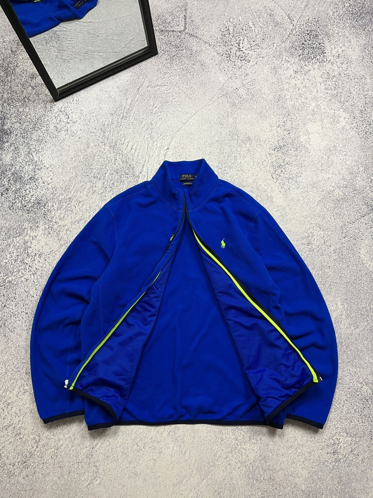 Polo Ralph Lauren Polo Ralph Lauren Performance Full Zip Fleece Sherpa Jacket Size US XL / EU 56 / 4 - 6 Thumbnail