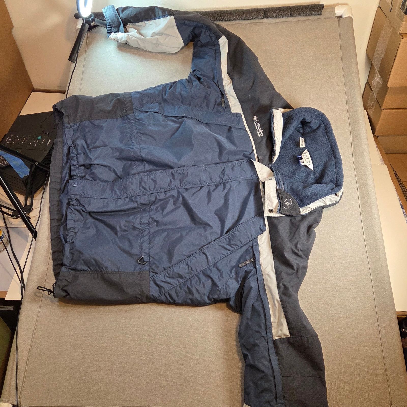 Columbia Columbia Interchange Core Jacket XXL Fleece 2001 Size US XXL / EU 58 / 5 - 5 Thumbnail
